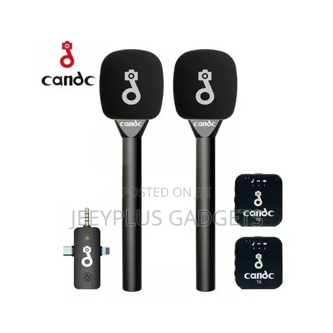 Candc Interview Double Microphone Noice Cancellation