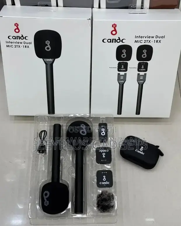 Candc Interview Double Microphone Noice Cancellation