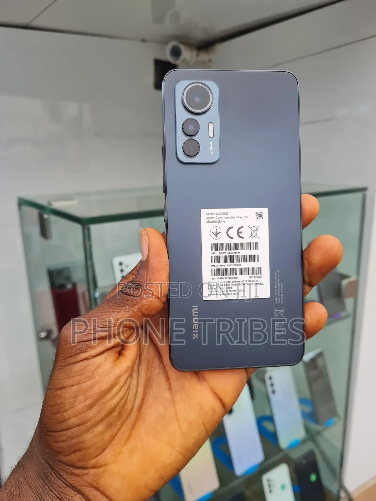 Xiaomi 12 Lite 128 GB Black