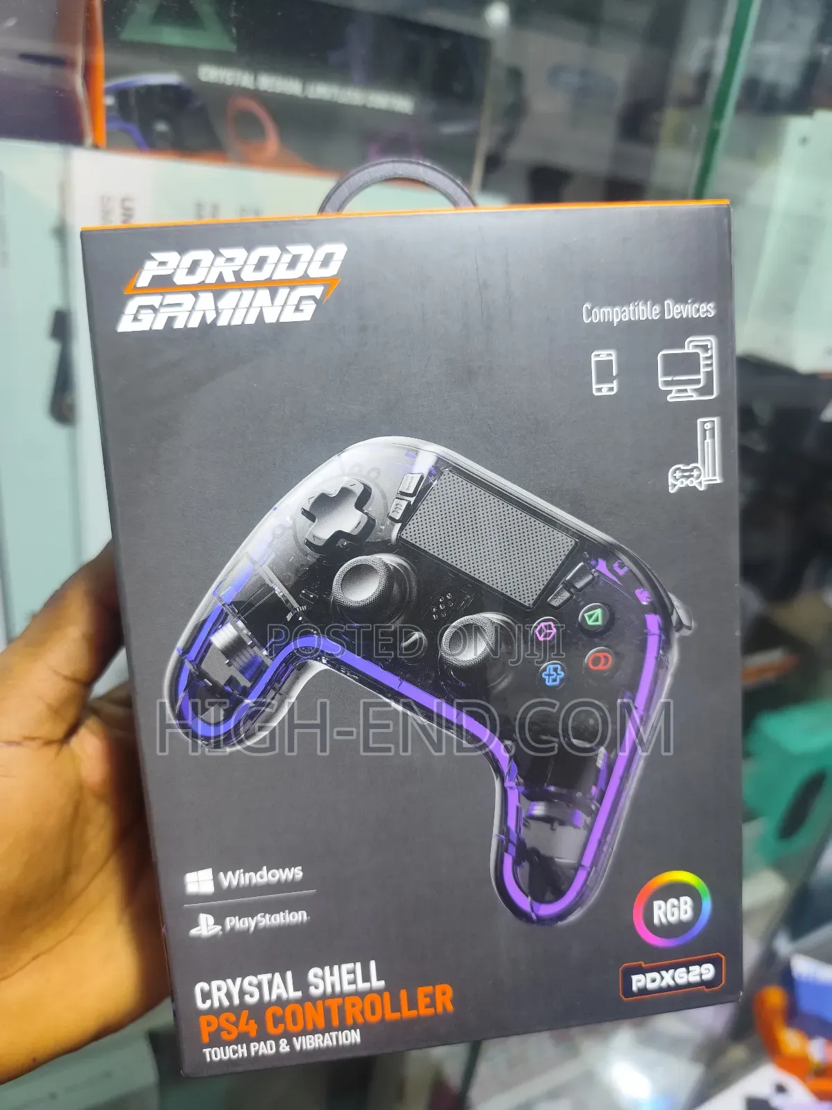 Porodo Pdc629 Ps4 Controller/Pad For Phone/System Ps4