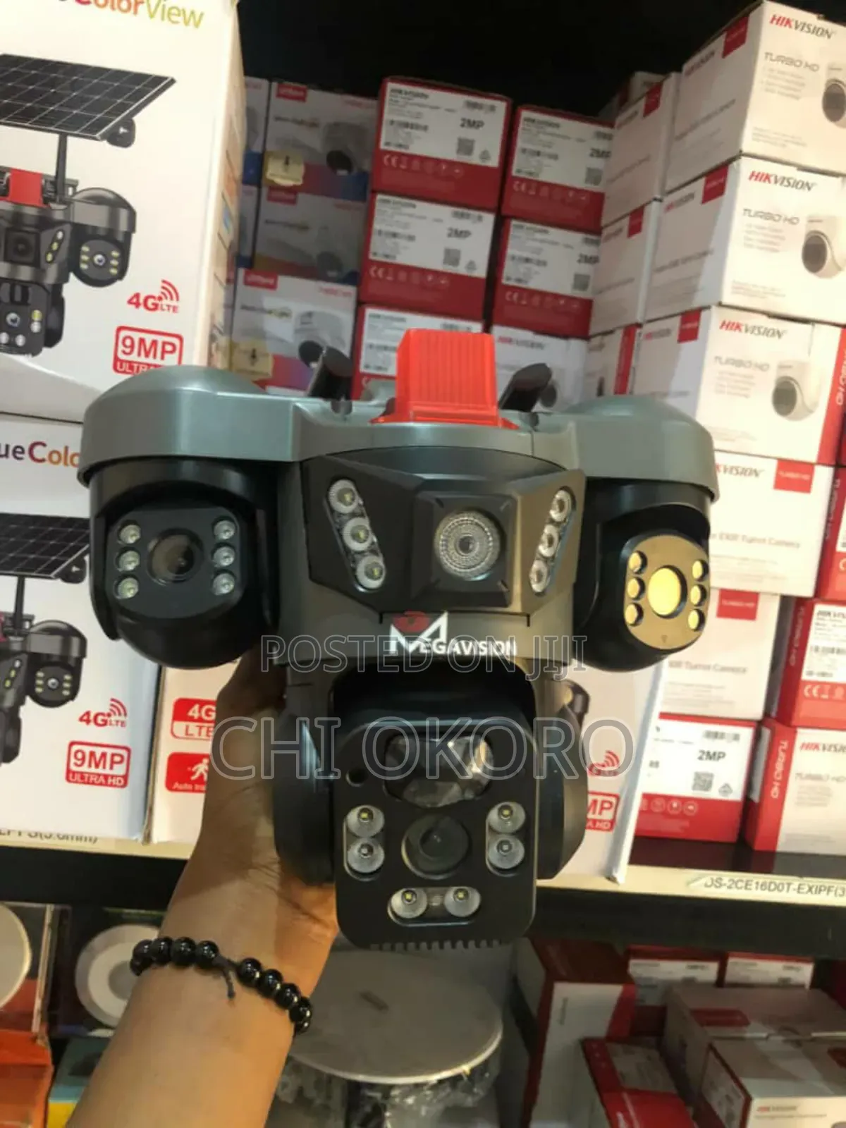 Triple Lens Solar PTZ Camera