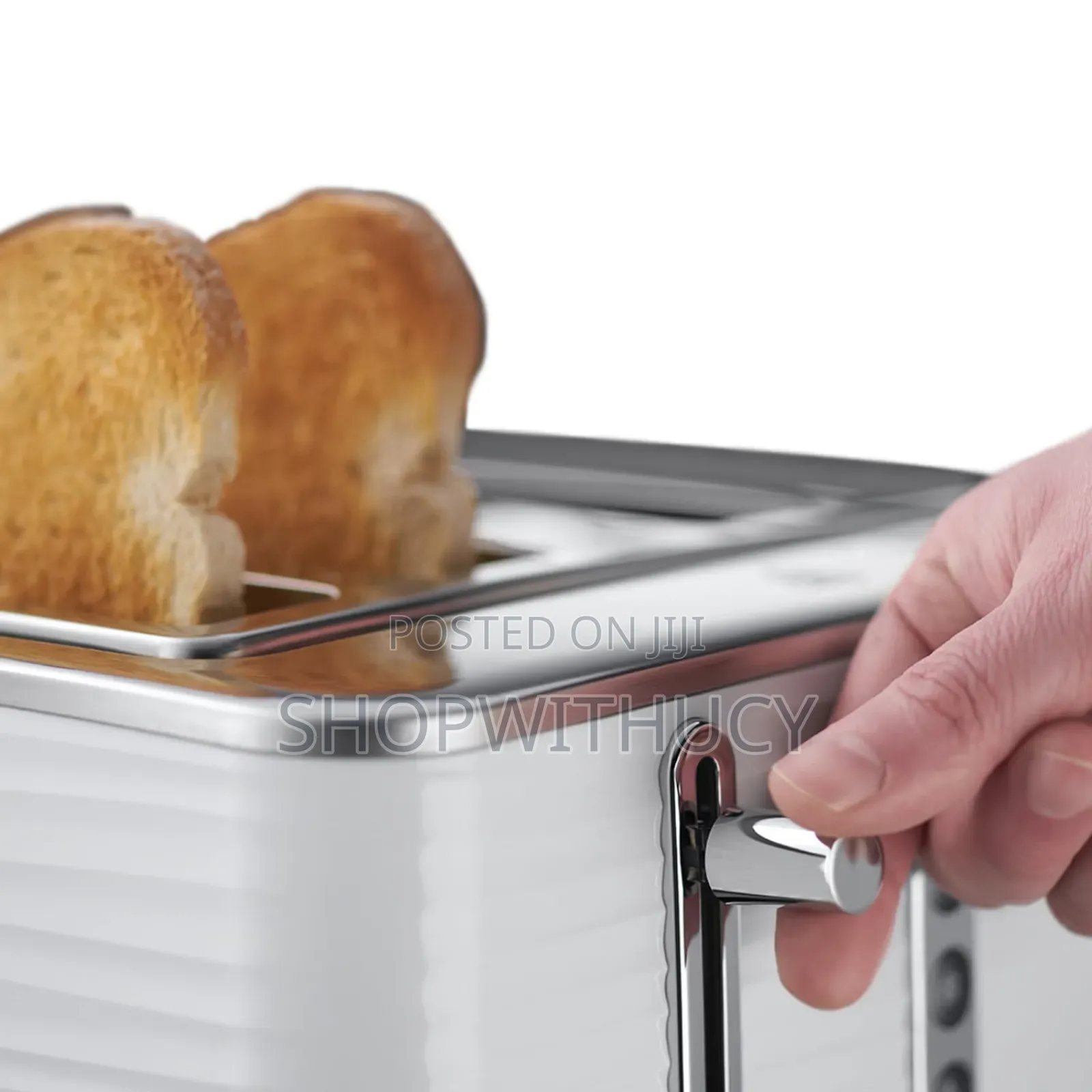 Russell Hobbs Inspire 4 Slice White Toaster