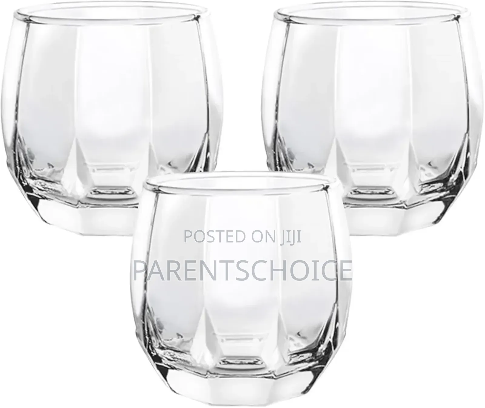 Double Rock Whiskey Glass- 6pcs