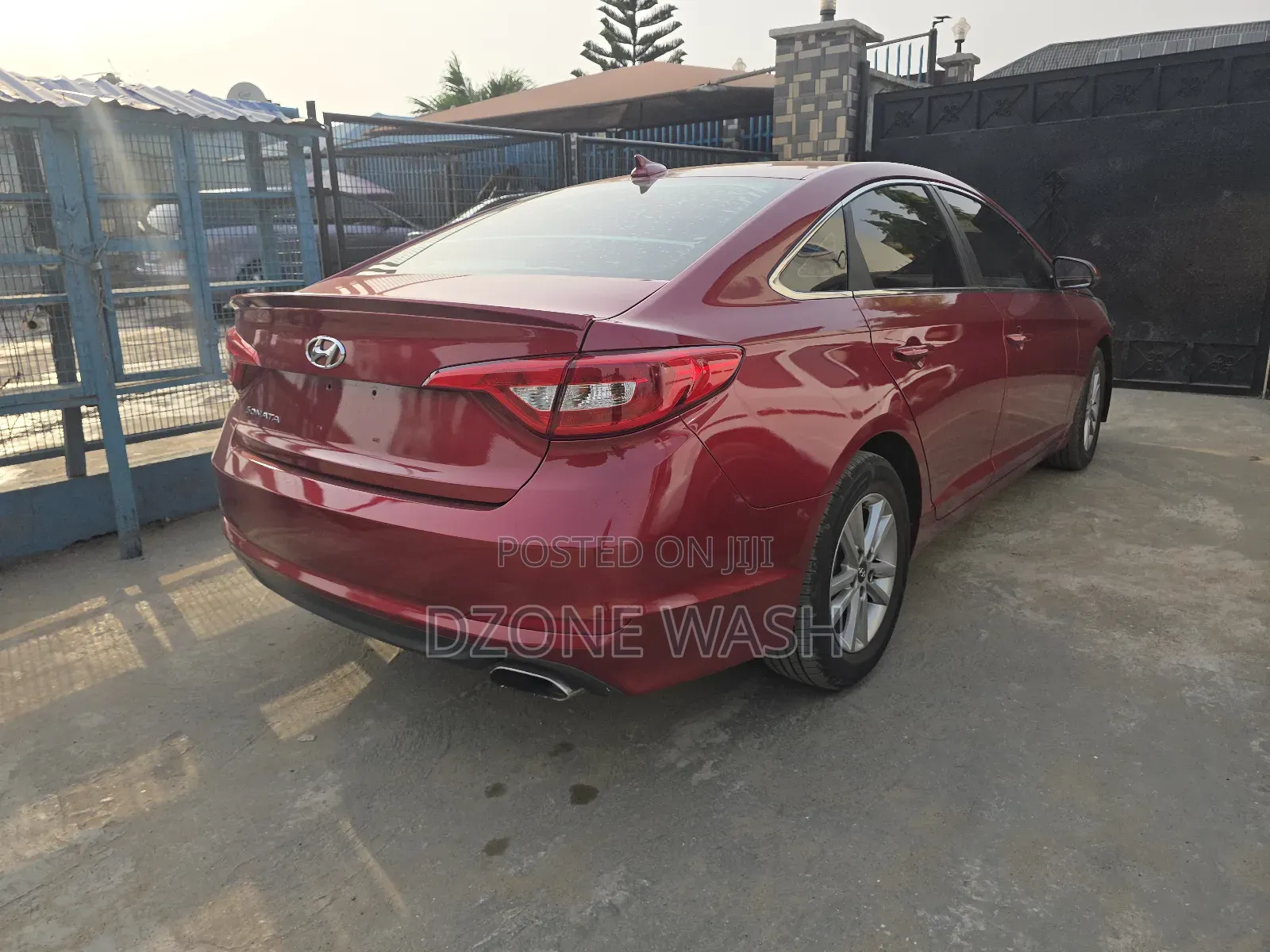 Hyundai Sonata 2015 Red