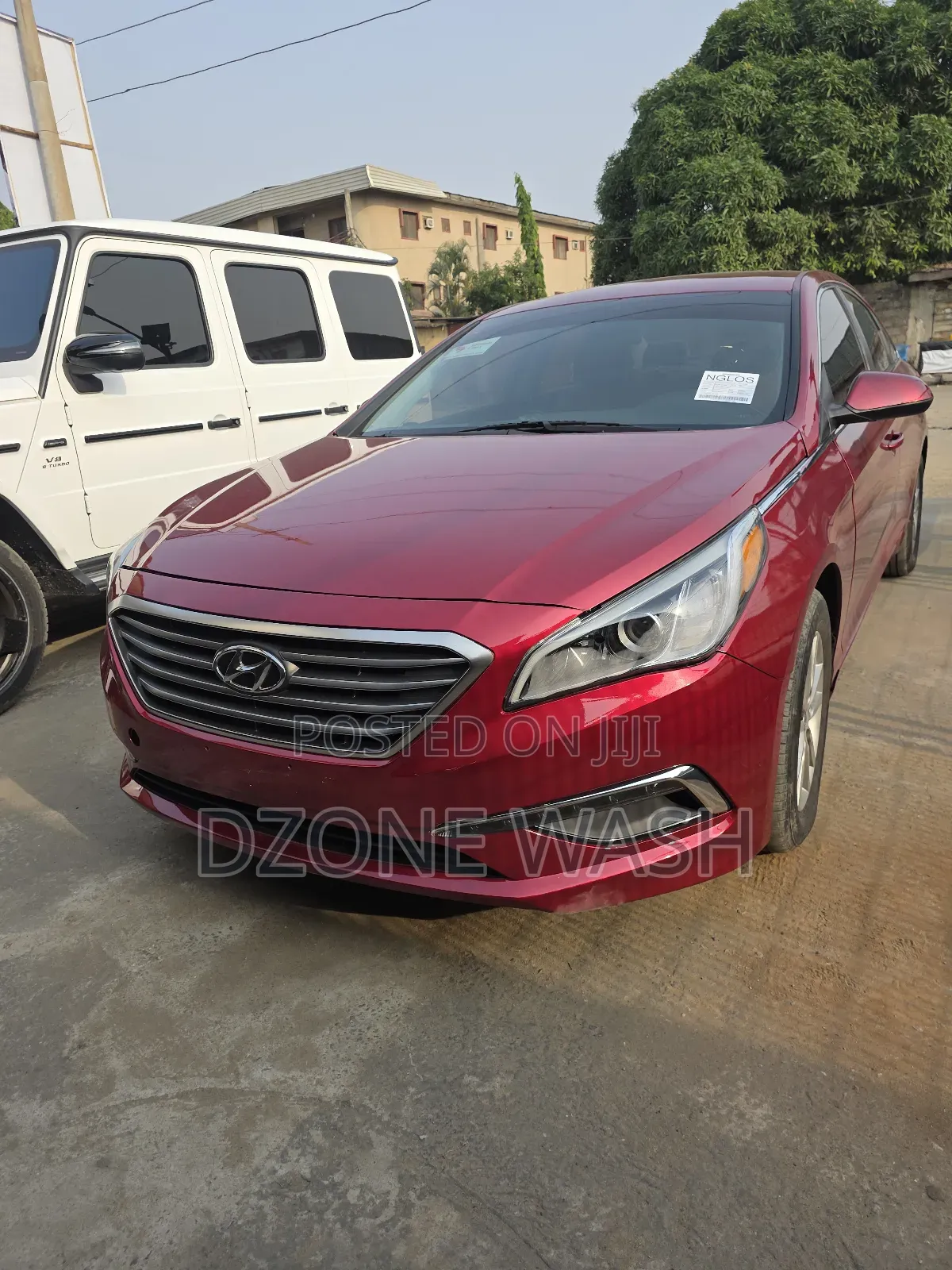 Hyundai Sonata 2015 Red