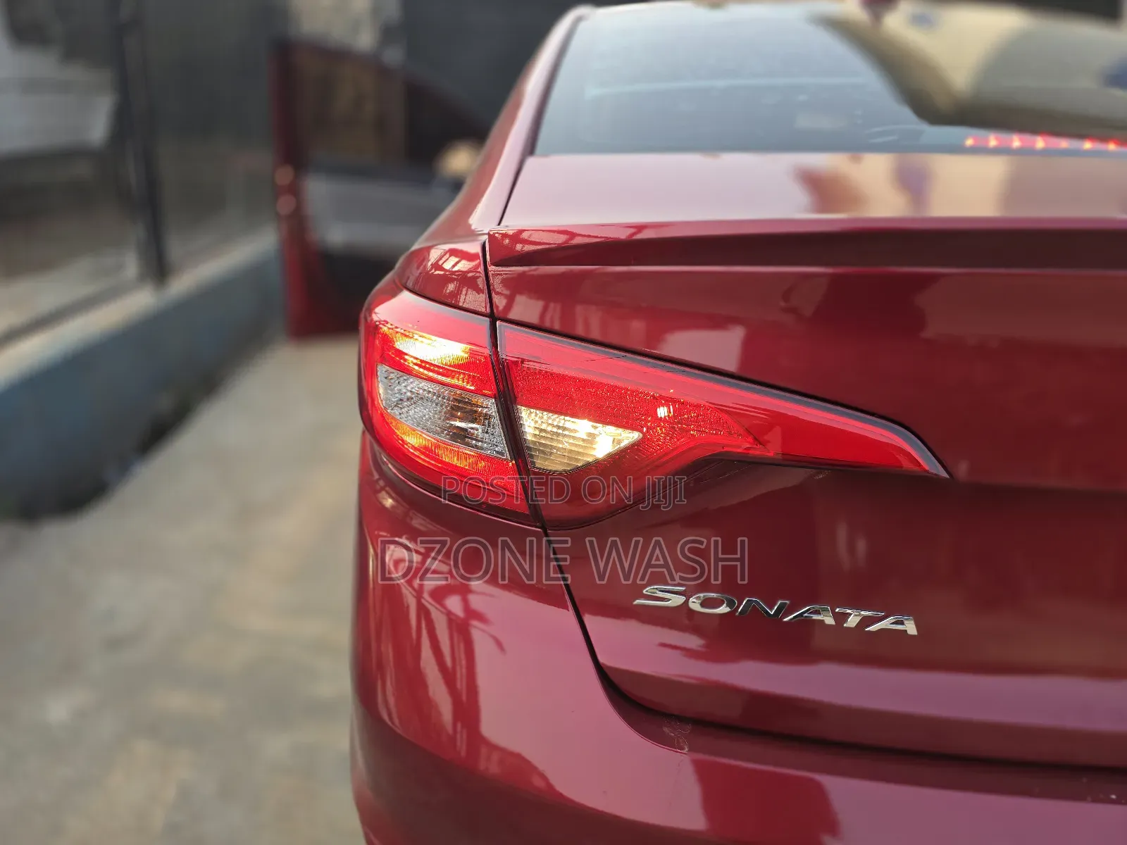 Hyundai Sonata 2015 Red