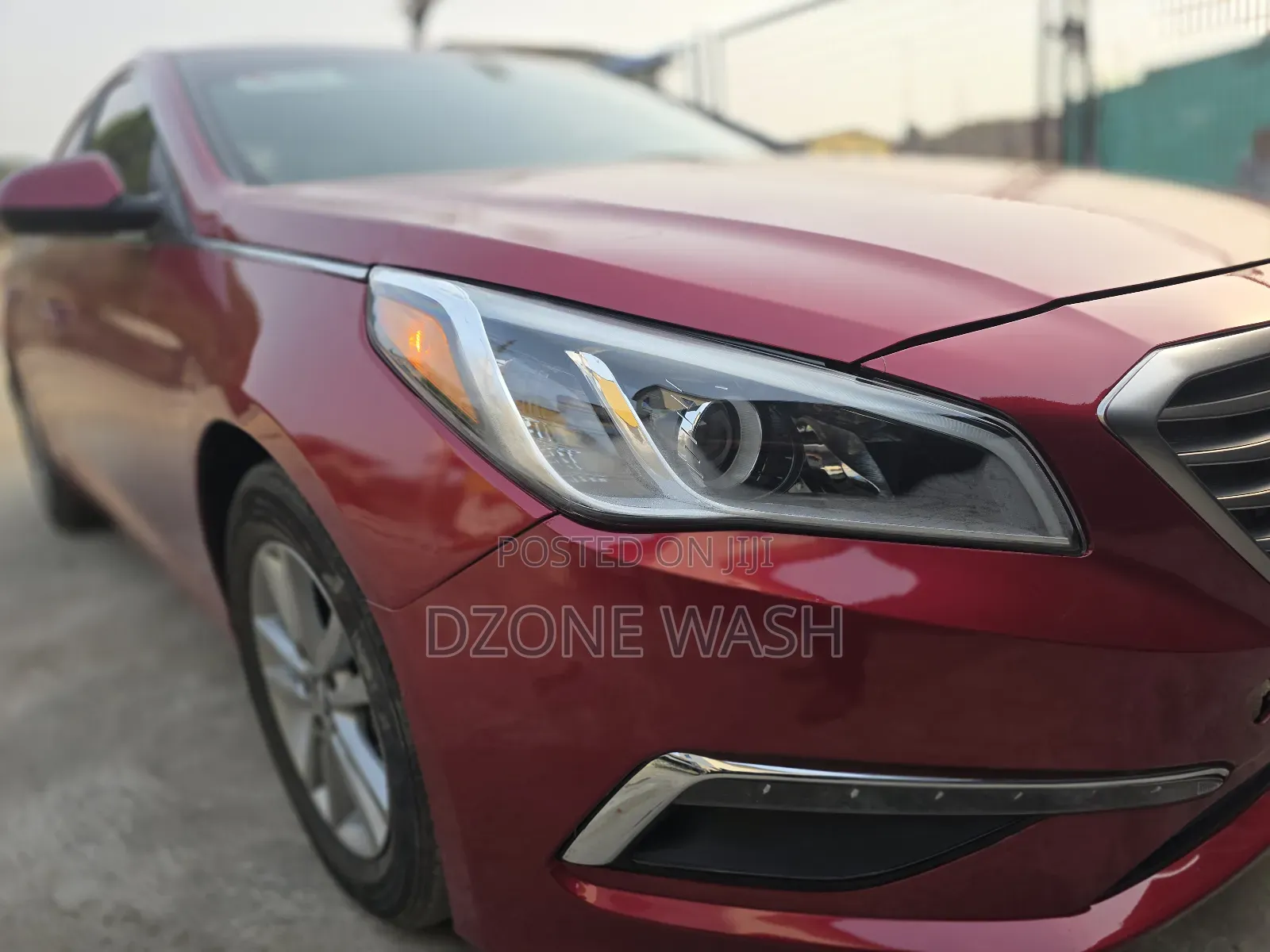 Hyundai Sonata 2015 Red