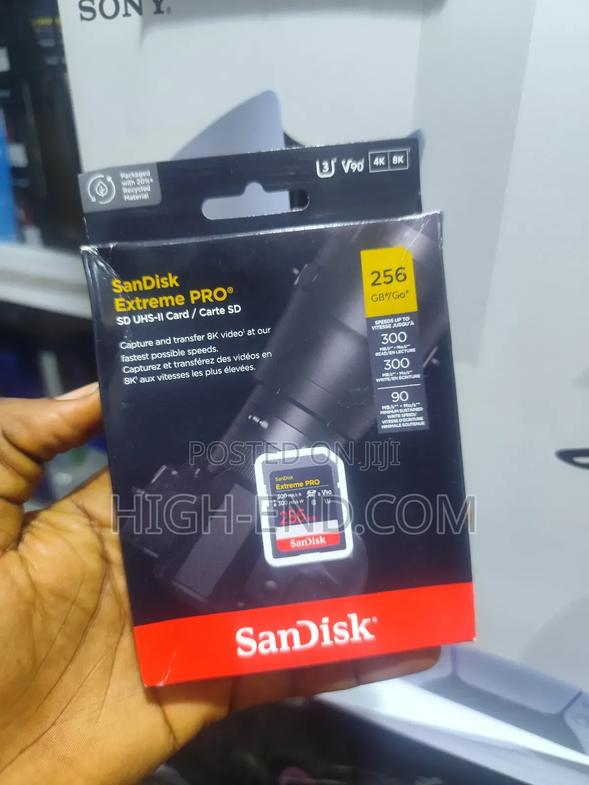 Sandisk Extreme Pro Sd Uhs-Ii 256gb 300mb/P