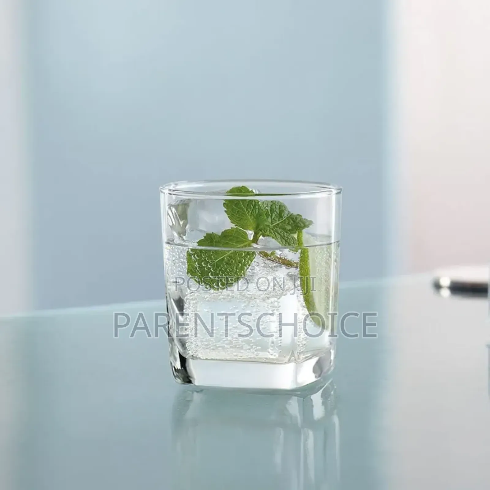 Plaza Rock Glass Cup, Set of 6, 195 Ml