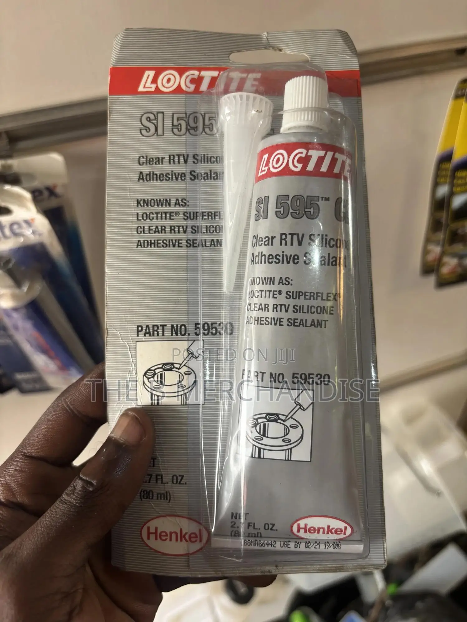 Loctite Si 595 Clear RTV Silicone Adhesive Gasket Sealant