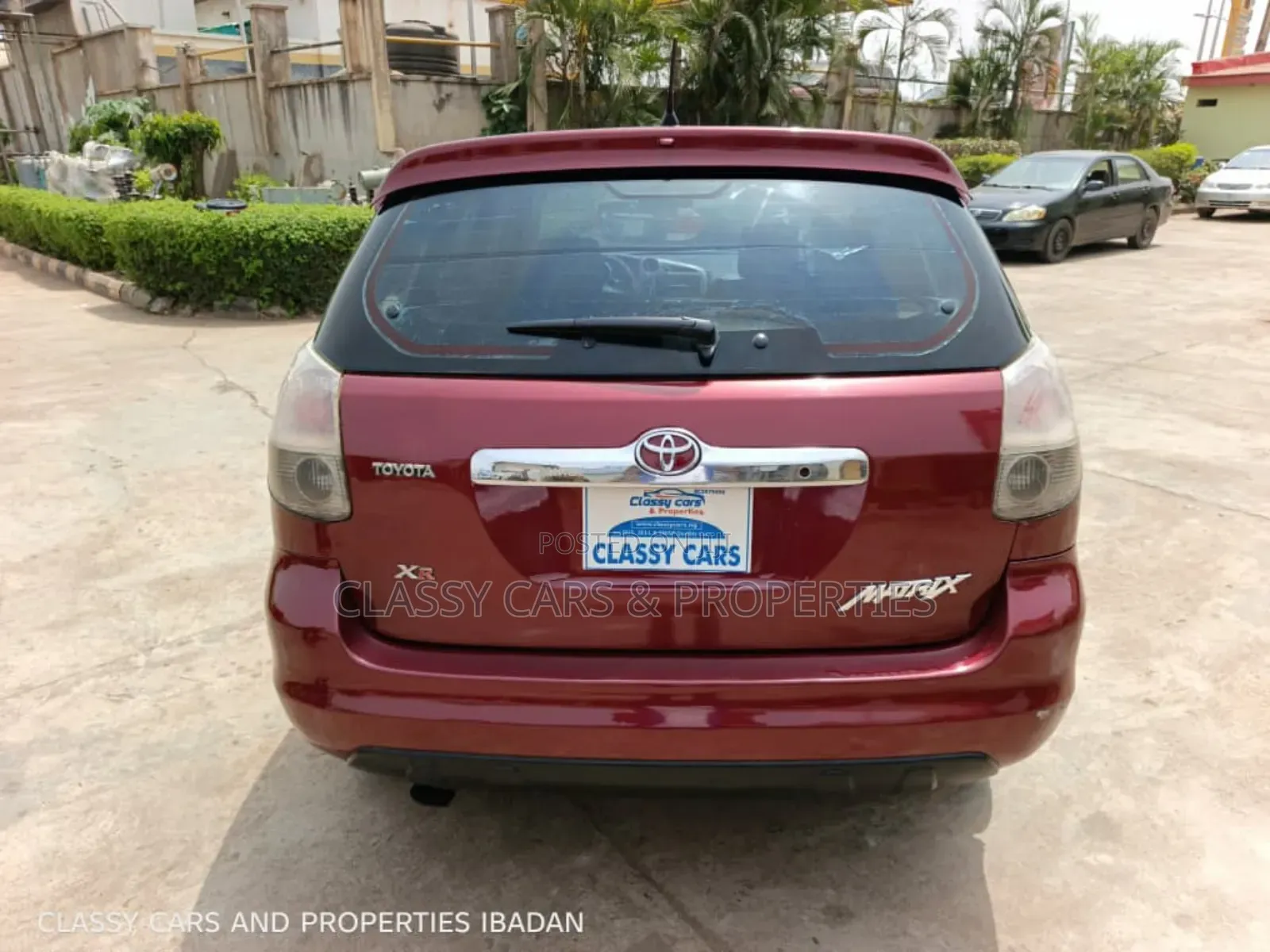 Toyota Matrix XR Hatchback AWD (1.8L 4cyl 4A) 2006 Red