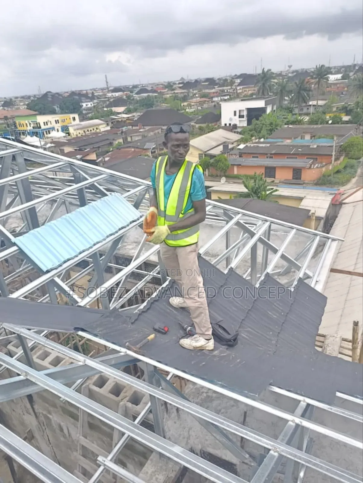 Industrial Steel Roofing