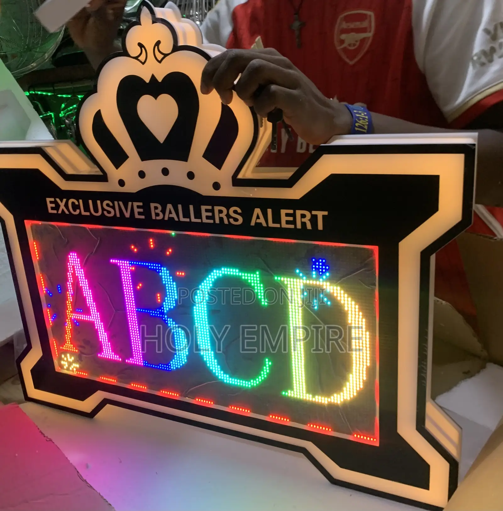 Bar Lounge Nightclub Custom Message Board