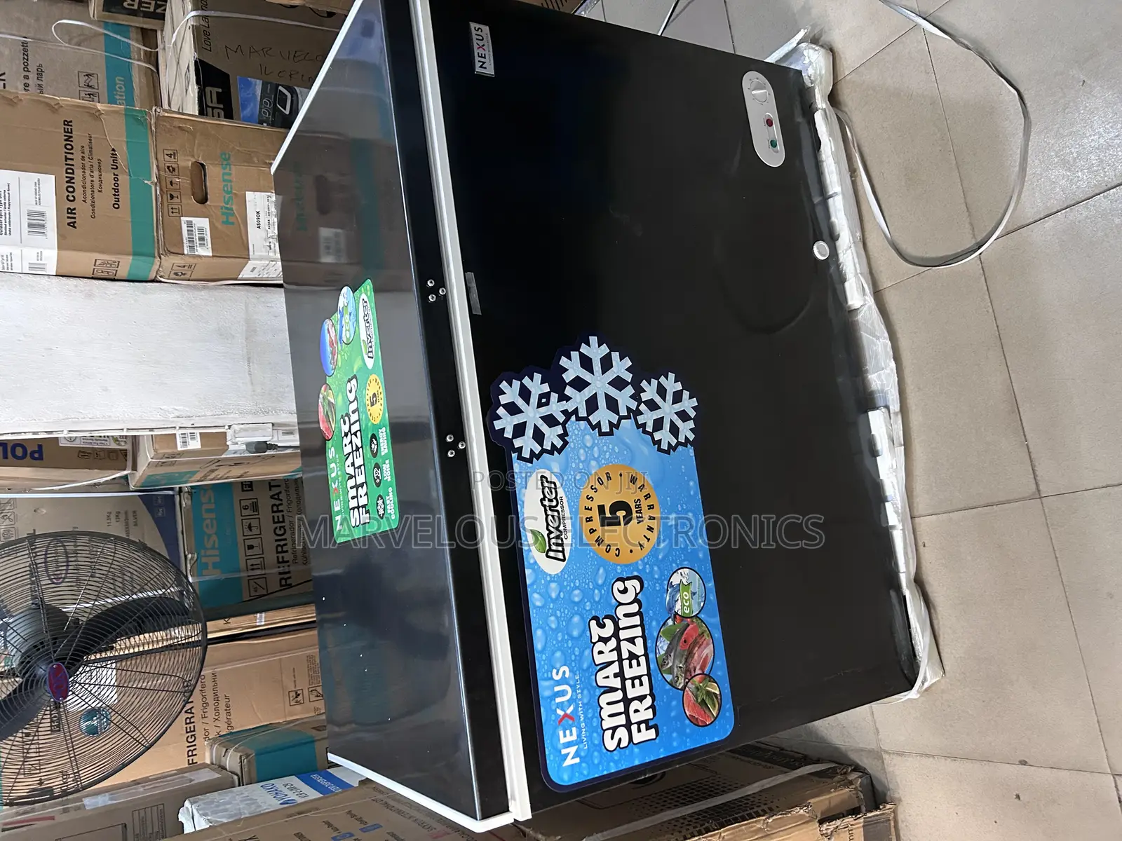 Brand New Nexus 400 Inverter Chest Freezer Model In4000