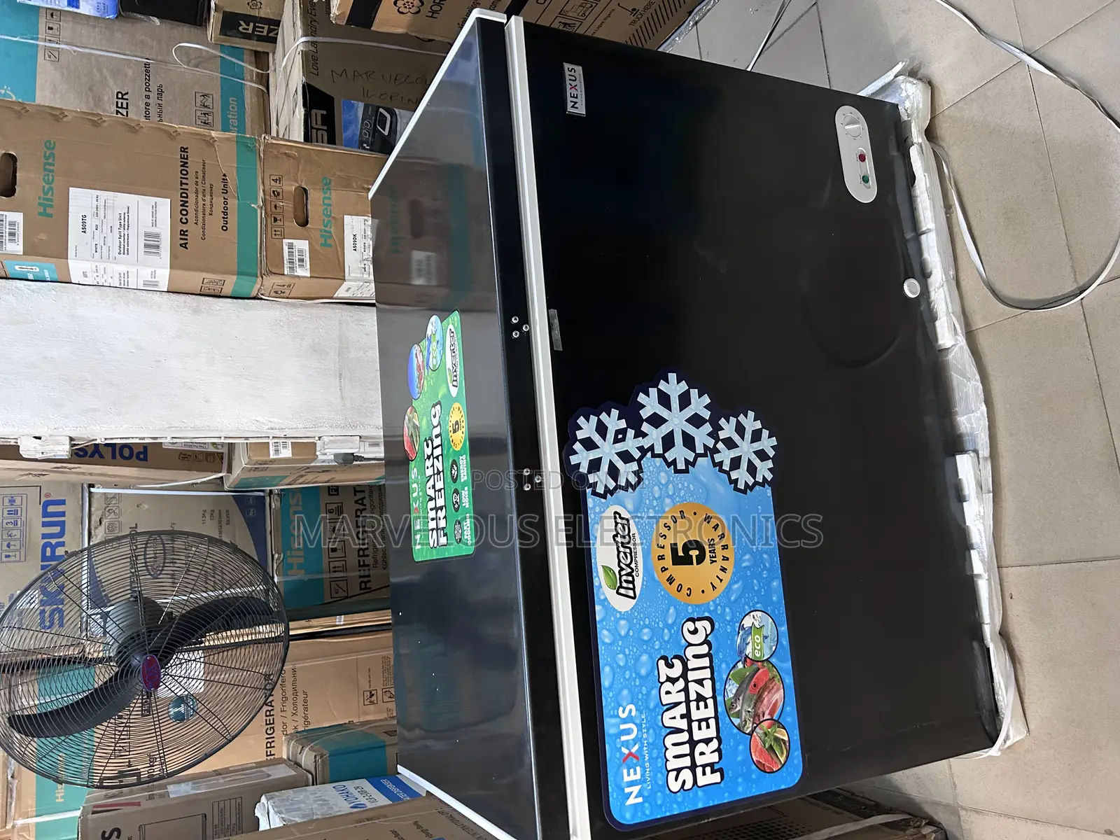 Brand New Nexus 400 Inverter Chest Freezer Model In4000