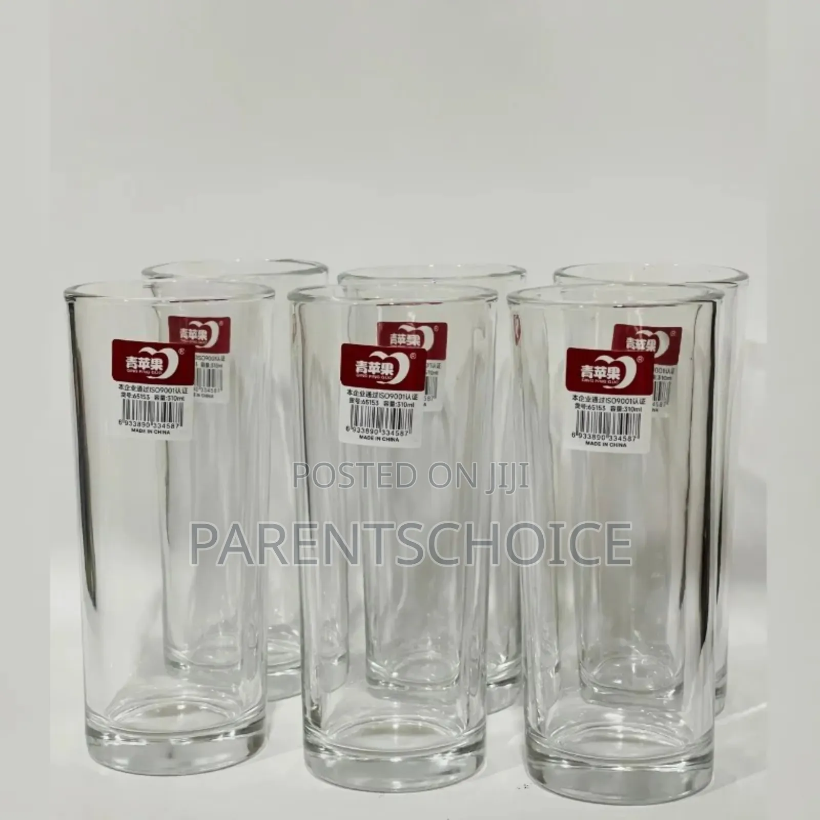 Deli Glass 6 PCS Glass Tumbler Set 310ml