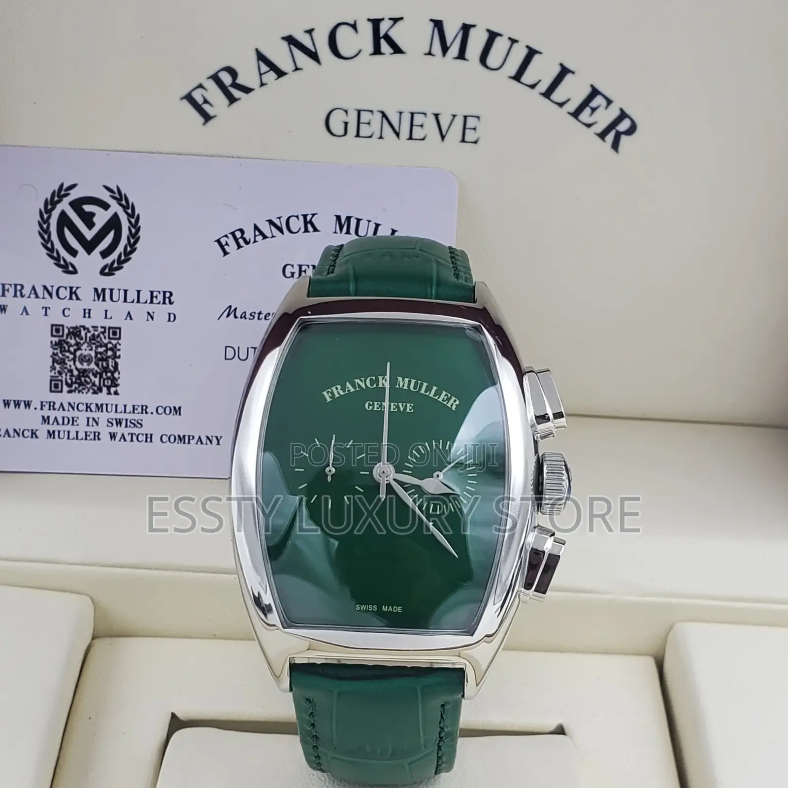 High Quality Frank Muller Geneve Casablanca Leather