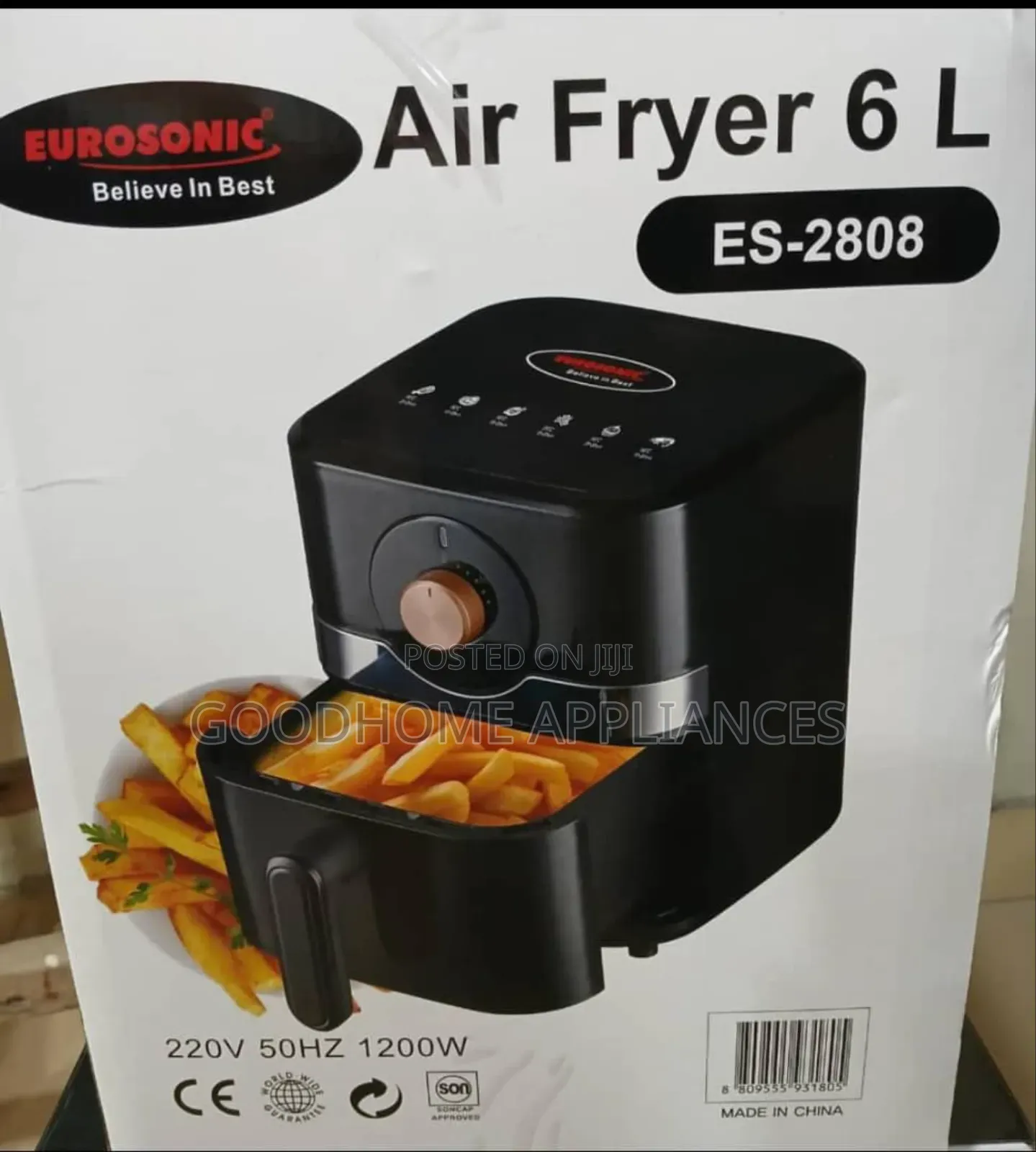 Eurosonic 6l Air Fryer