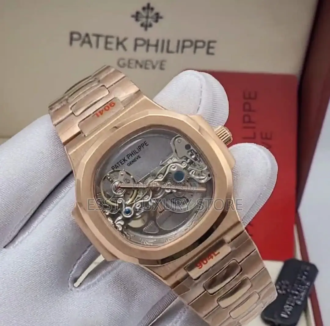 Automatic Quality Luxury Patek Full Skeleton Automatic