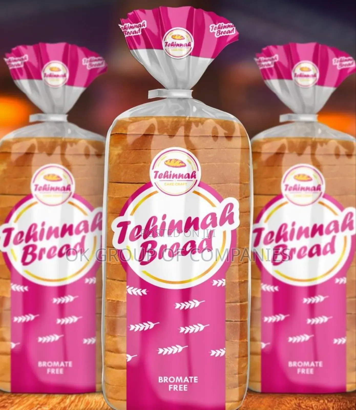 Bread Nylon Sleeves Wrappers Printing Companies in Lagos Nigeria