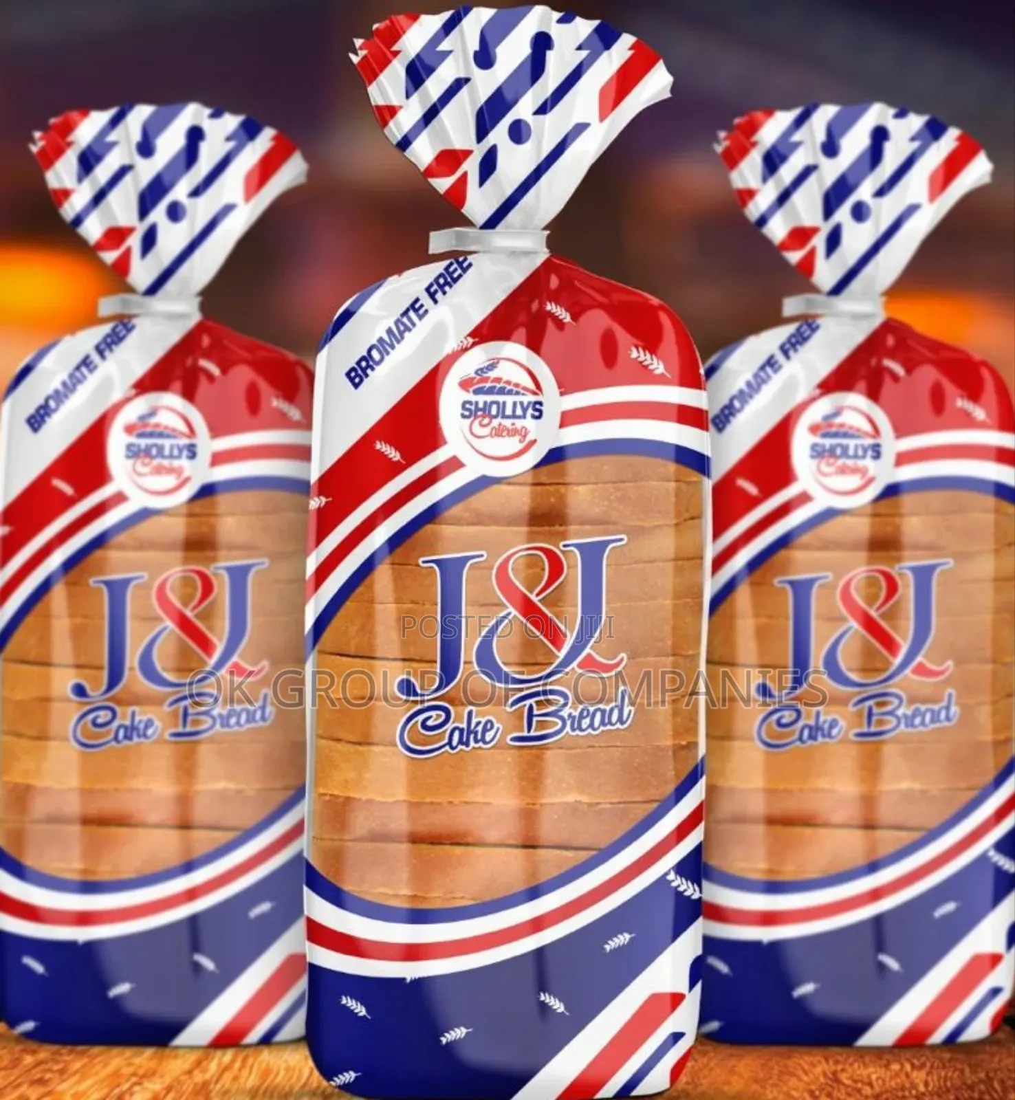 Bread Nylon Sleeves Wrappers Printing Companies in Lagos Nigeria