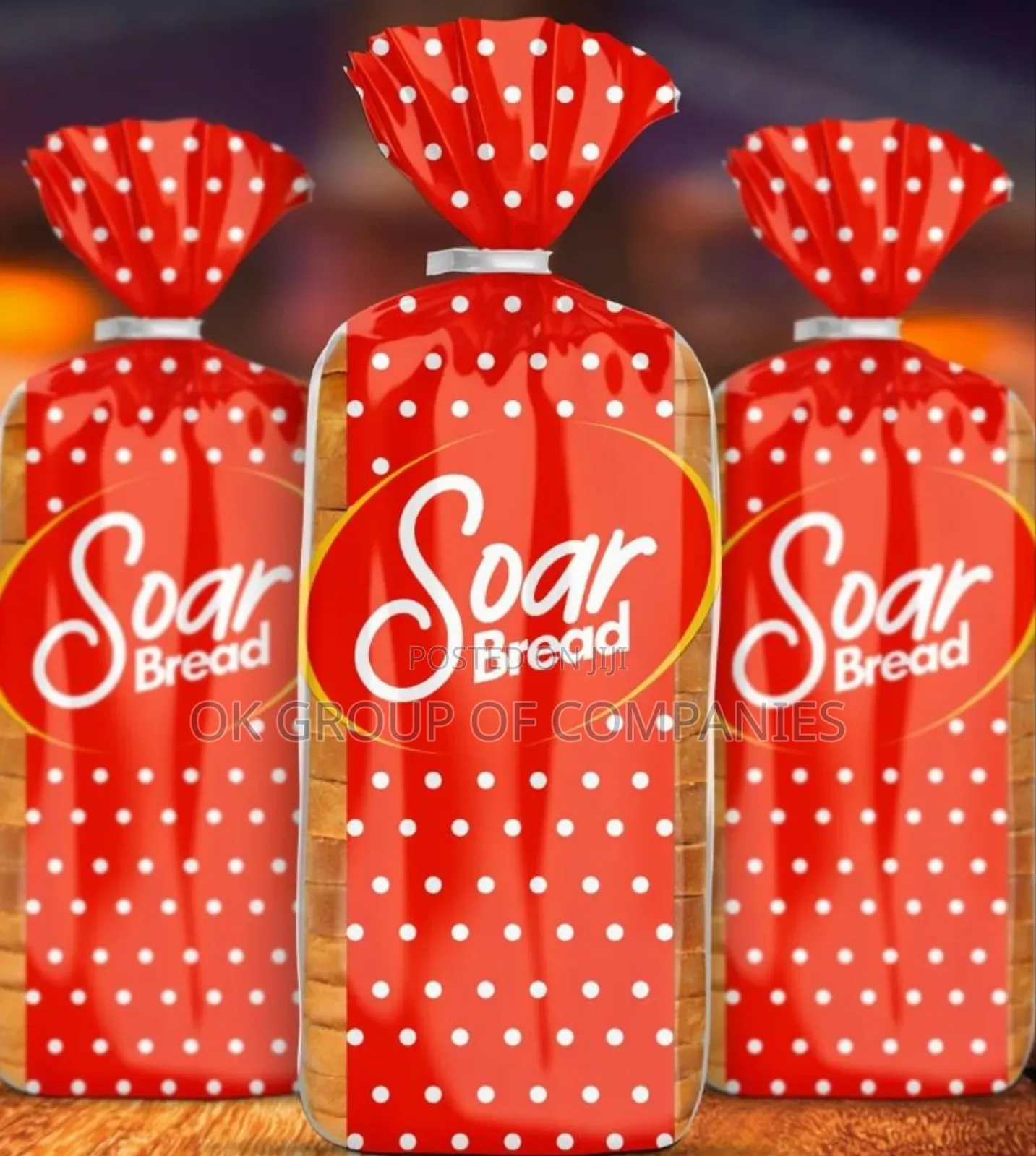 Bread Nylon Sleeves Wrappers Printing Companies in Lagos Nigeria