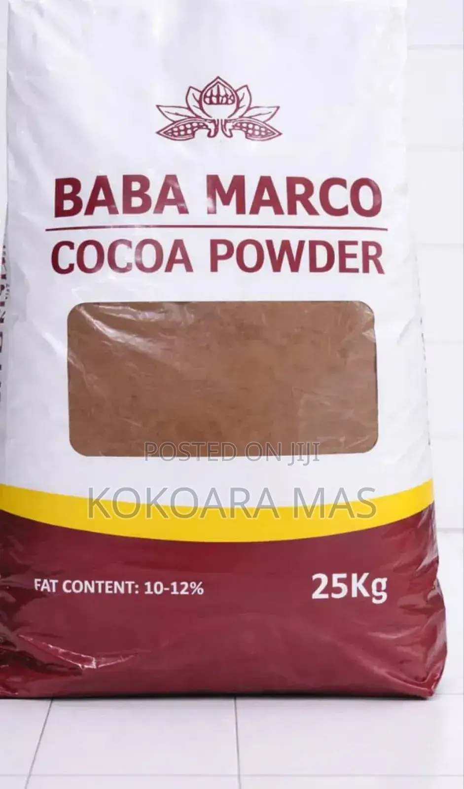 Baba Marco Cocoa Powder 25kg Bag