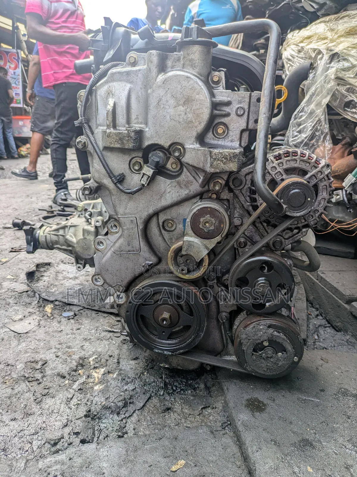 Complete Engine and Gearbox Nissan Qashqai 2008 4wheel Drive