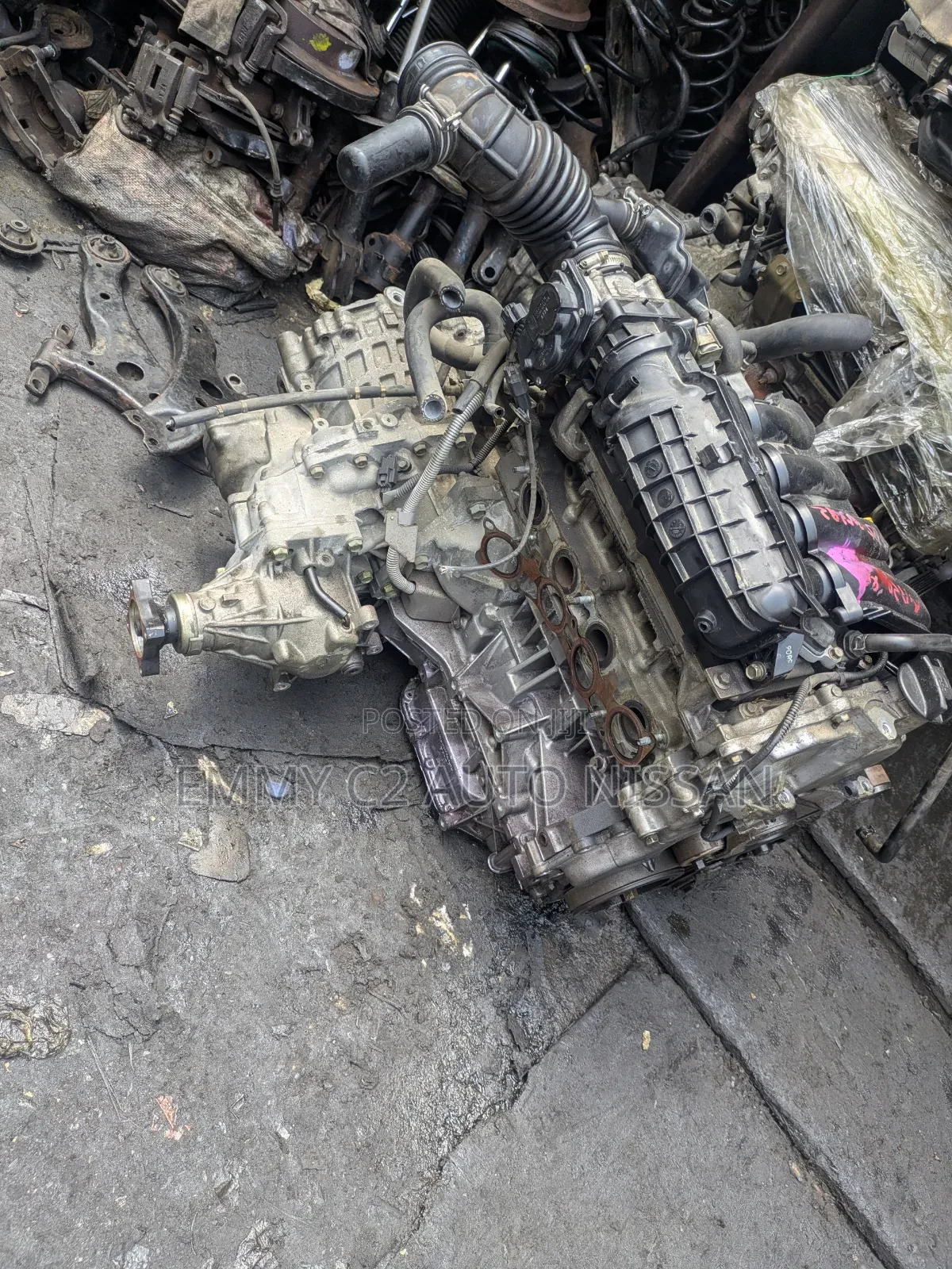 Complete Engine and Gearbox Nissan Qashqai 2008 4wheel Drive