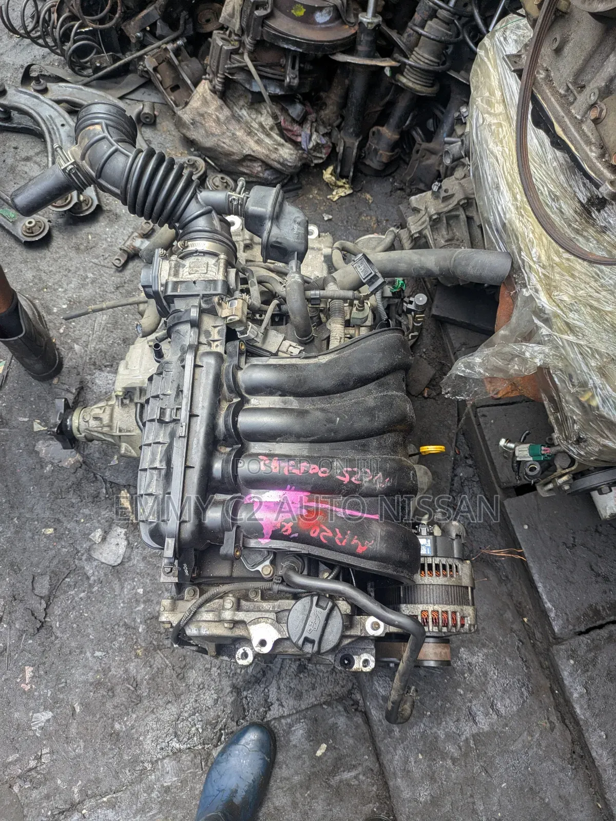 Complete Engine and Gearbox Nissan Qashqai 2008 4wheel Drive