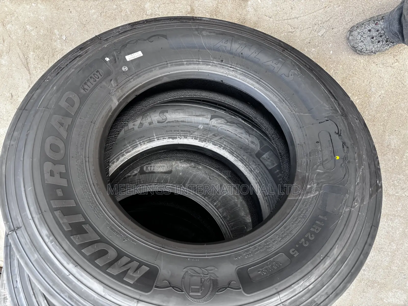 Brand New 11r22.5 Atlas Tyre Available