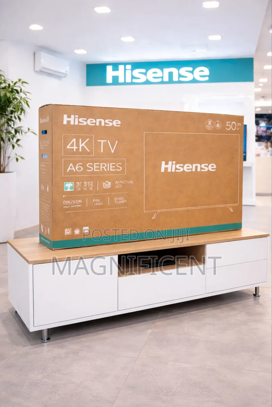 Original Hisense 50-Inch A6 Series Smart Tv – Vidaa Smart Os