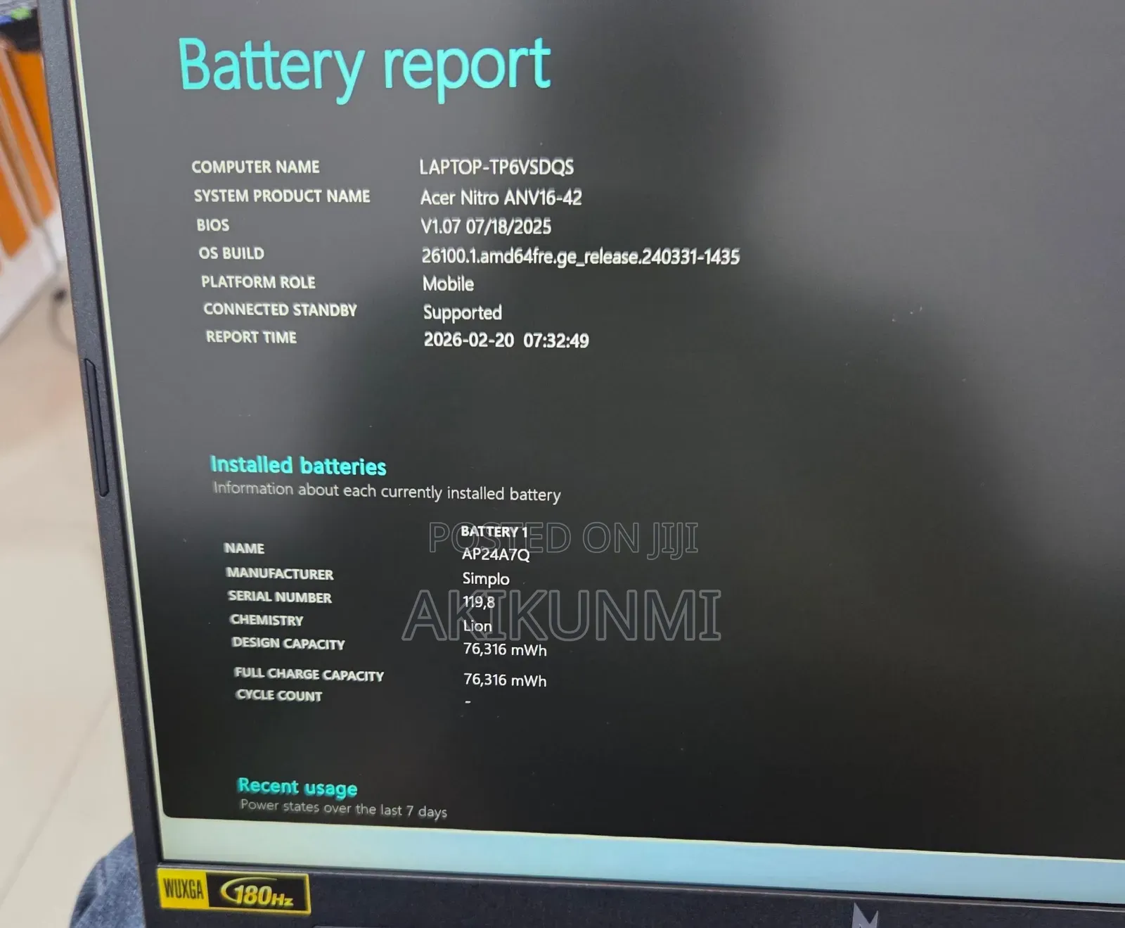 Laptop Acer Nitro 17 16GB AMD Ryzen 5 SSD 512GB