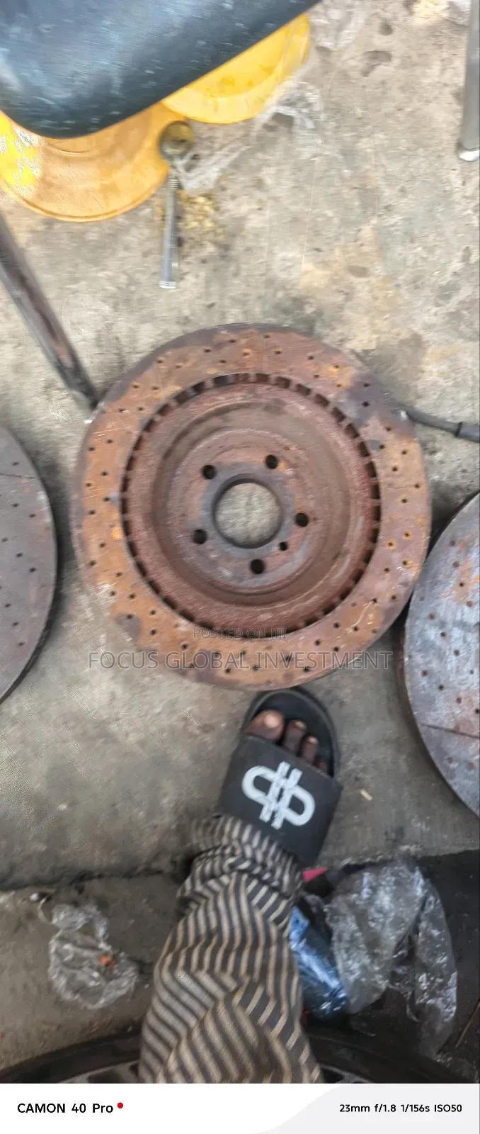 Gle 2020 Model Front Brake Disc and Caliper Amg Type