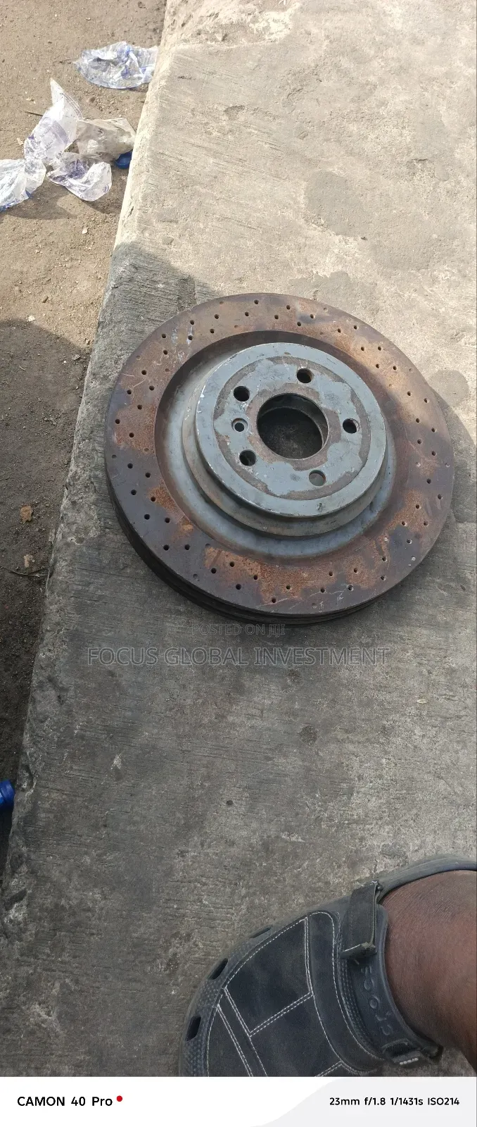 Gle 2020 Model Front Brake Disc and Caliper Amg Type