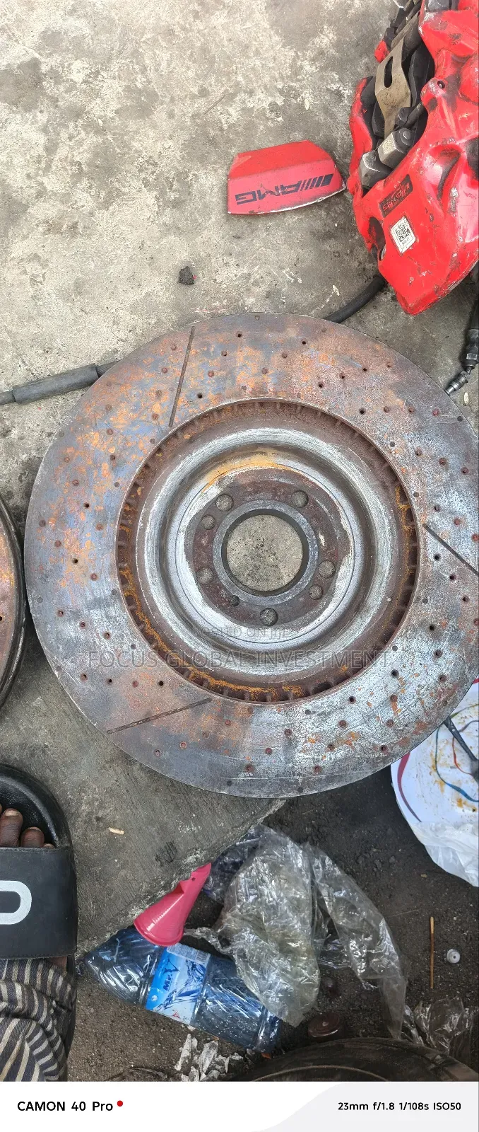 Gle 2020 Model Front Brake Disc and Caliper Amg Type