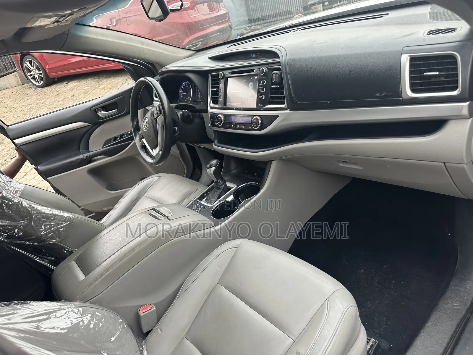 Toyota Highlander XLE V6 4x4 (3.5L 6cyl 6A) 2016 Gray