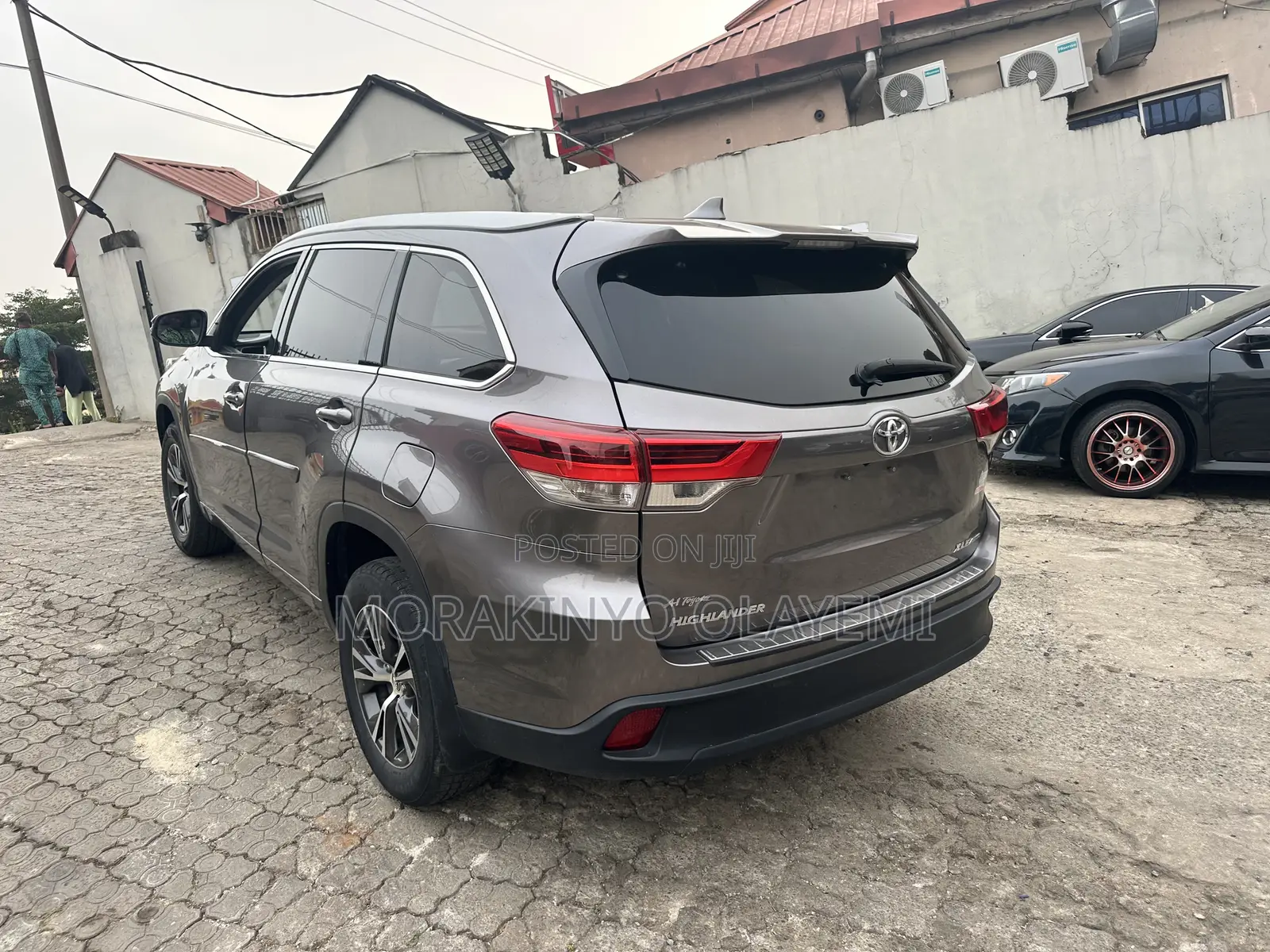 Toyota Highlander XLE V6 4x4 (3.5L 6cyl 6A) 2016 Gray