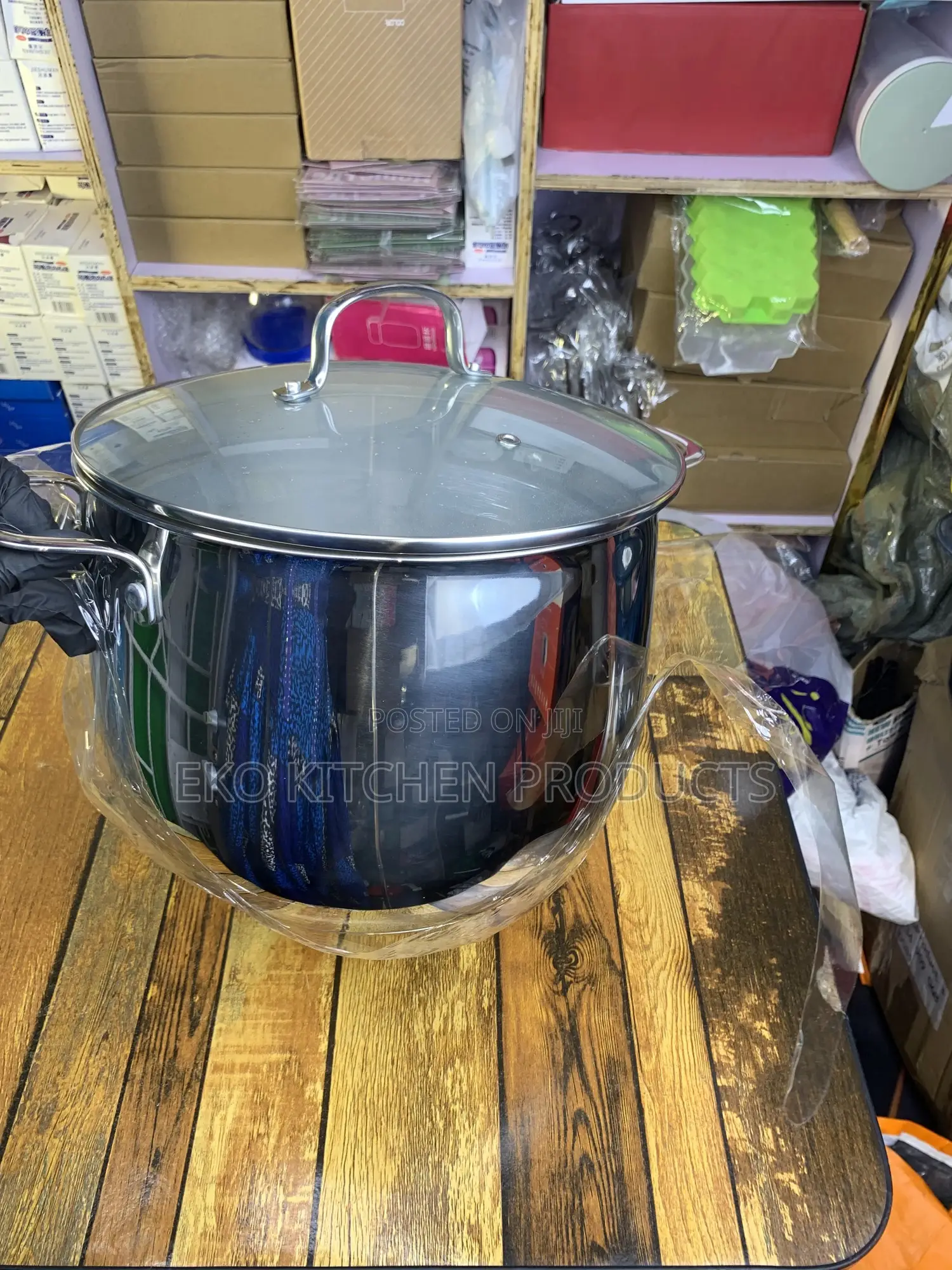 Stainless Pot With Heavy Induction