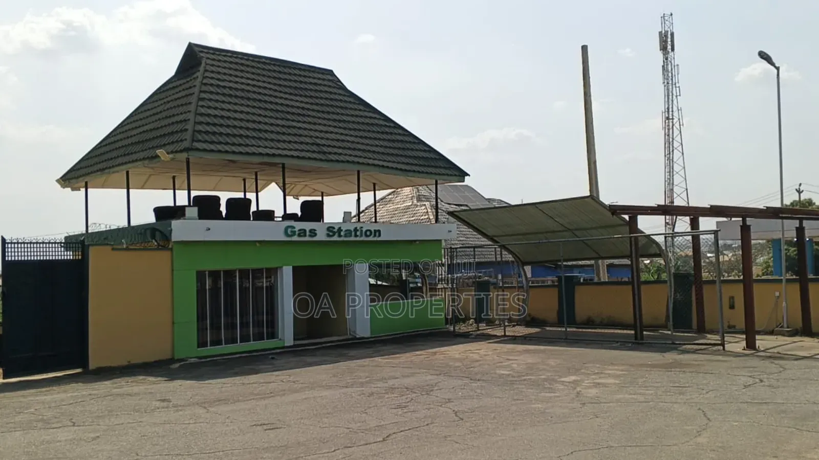 Filling Station for Lease at Oluwo Egbeda New Ife Road Ibadan. 10m