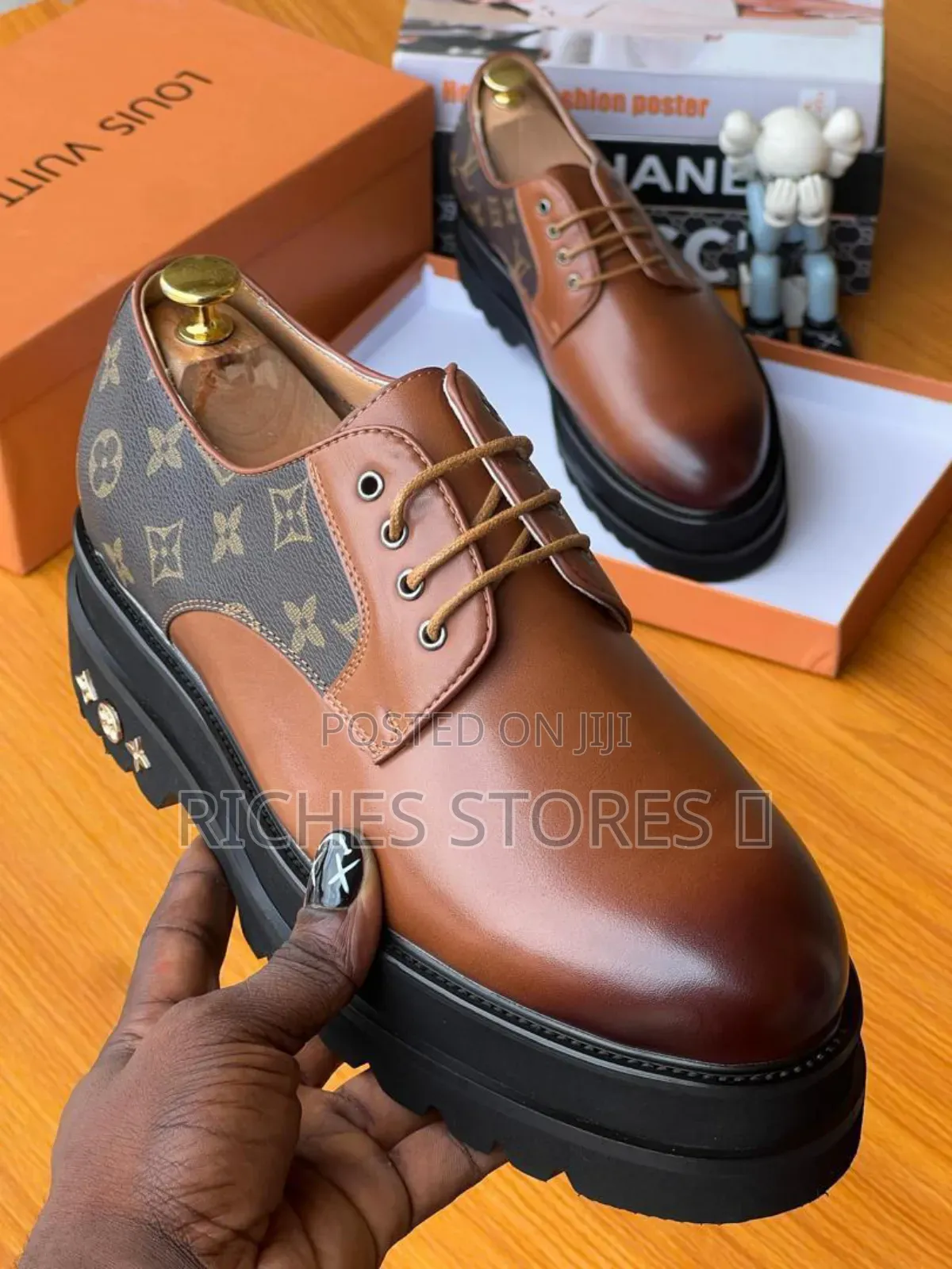 Authentic Quality Louis Vuitton Classic Platform Corporate Shoes