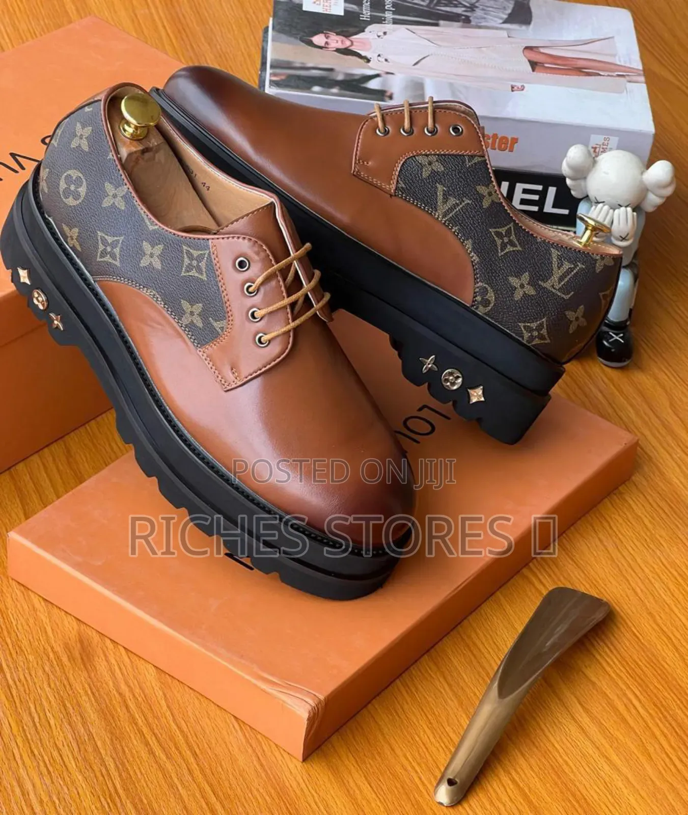 Authentic Quality Louis Vuitton Classic Platform Corporate Shoes