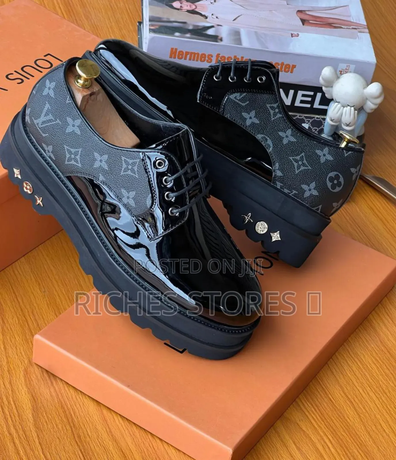 Authentic Quality Louis Vuitton Classic Platform Corporate Shoes