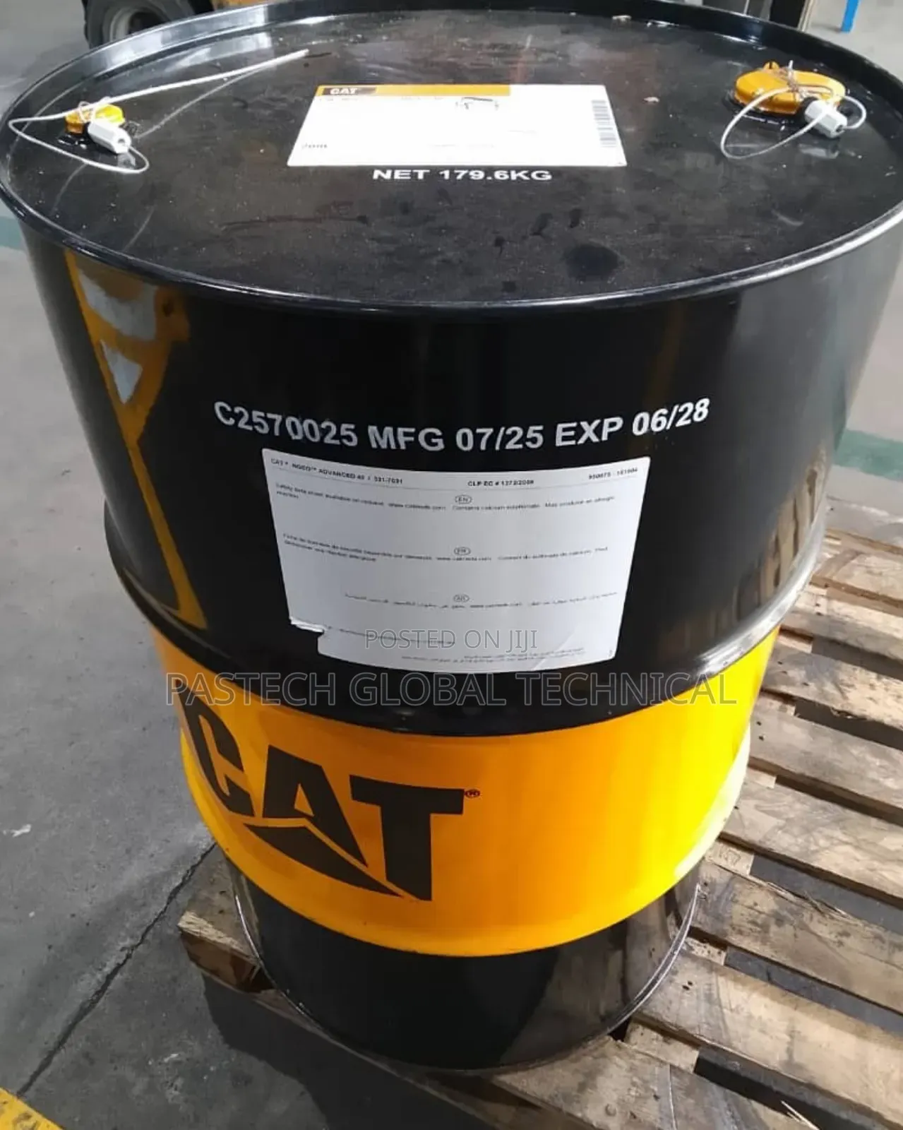 208-Litre Drum of Caterpillar Diesel Engine Oil (Deo) 15w-40
