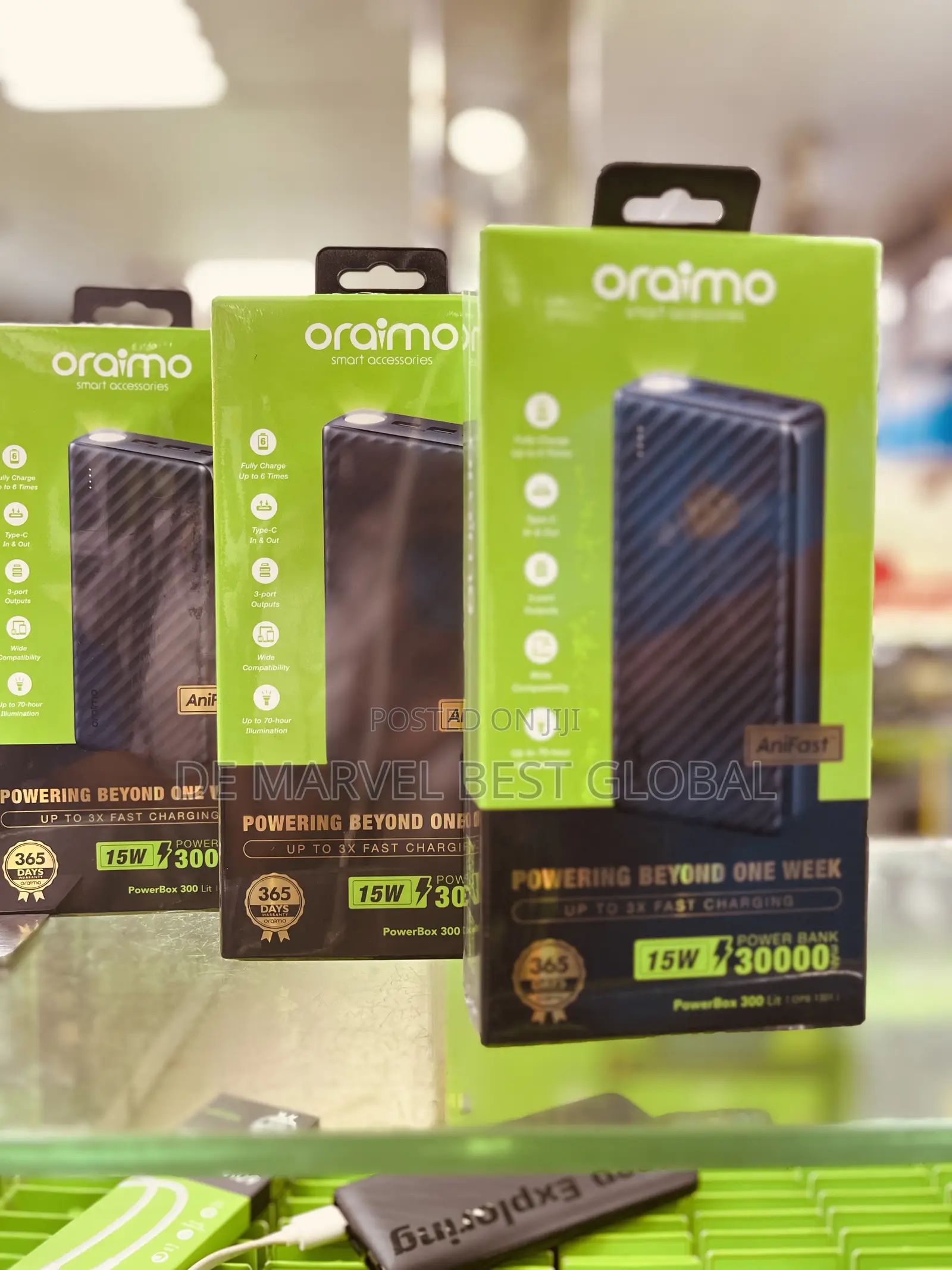 Oraimo 30,000mag Power Bank