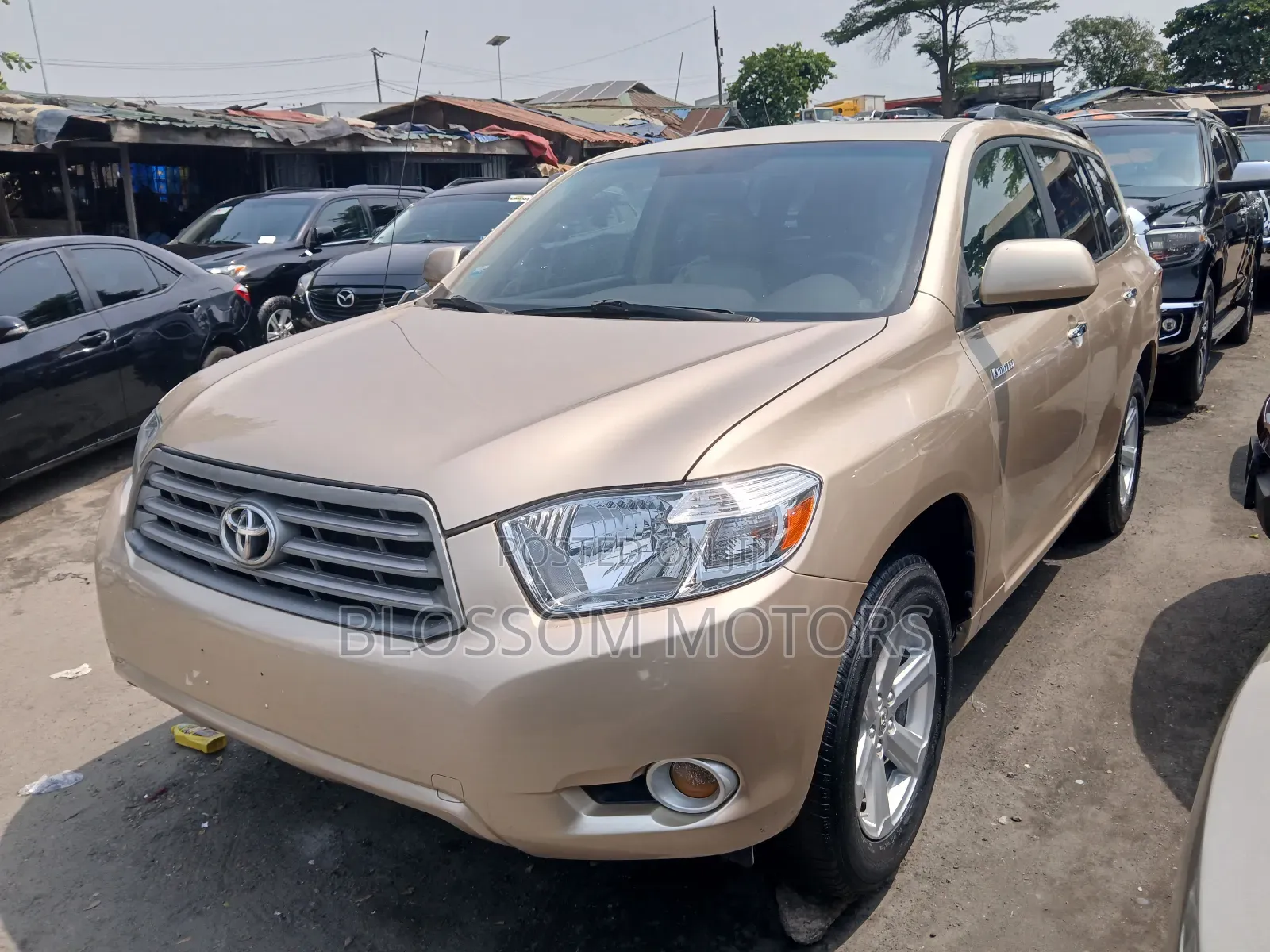 Toyota Highlander Limited 2010 Gold