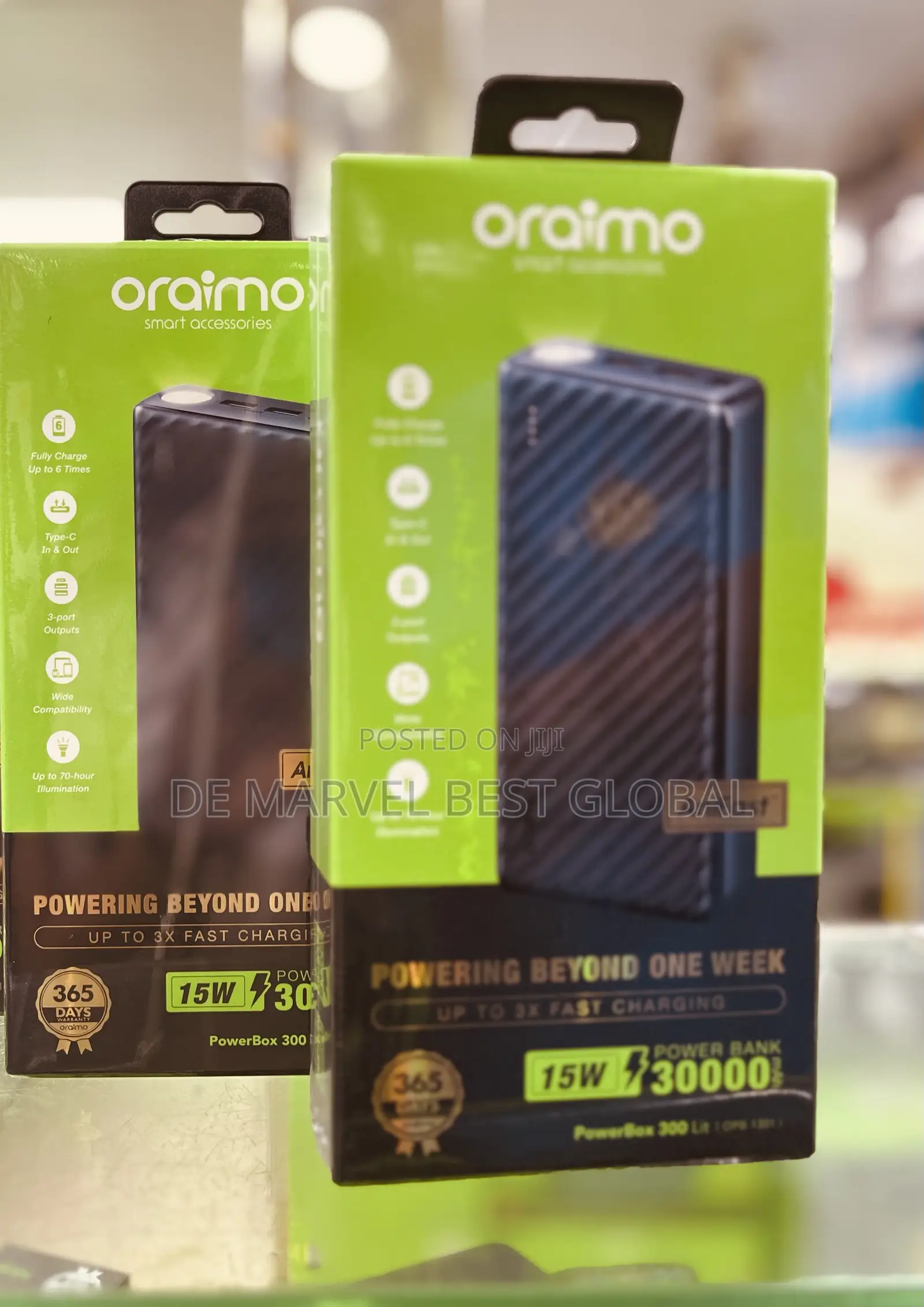 Oraimo 30,000mag Power Bank