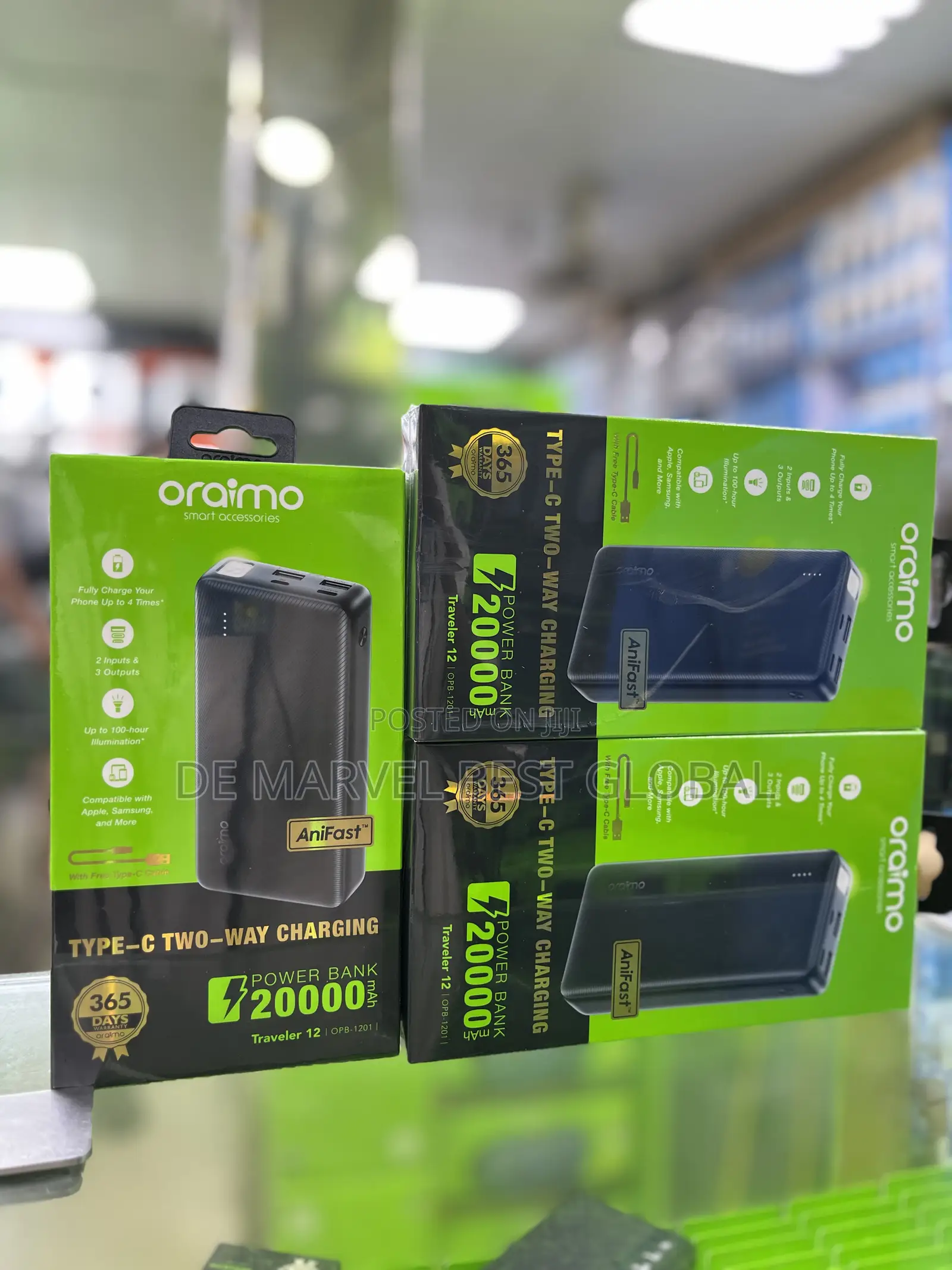 Oraimo 20,000mah Power Bank