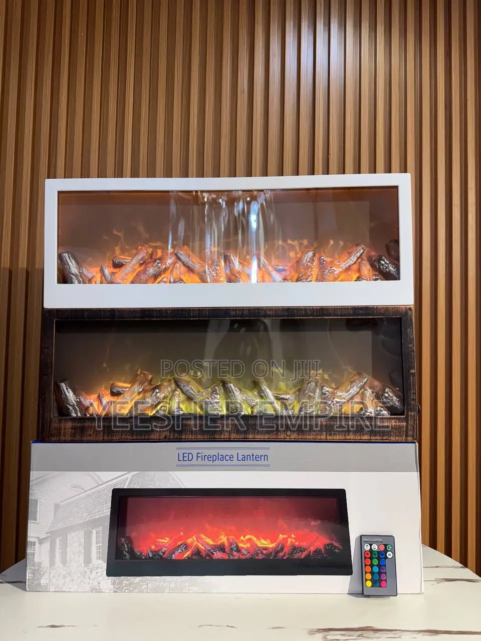 Top-quality Large Multicolored 3d Fireplace