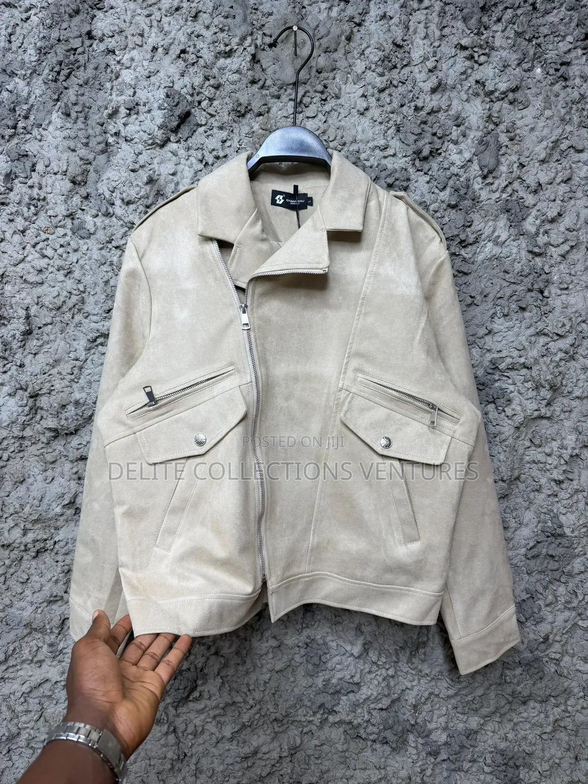*American Lapel Suede Biker Jackets in Store* *Sizes: M - 3xl